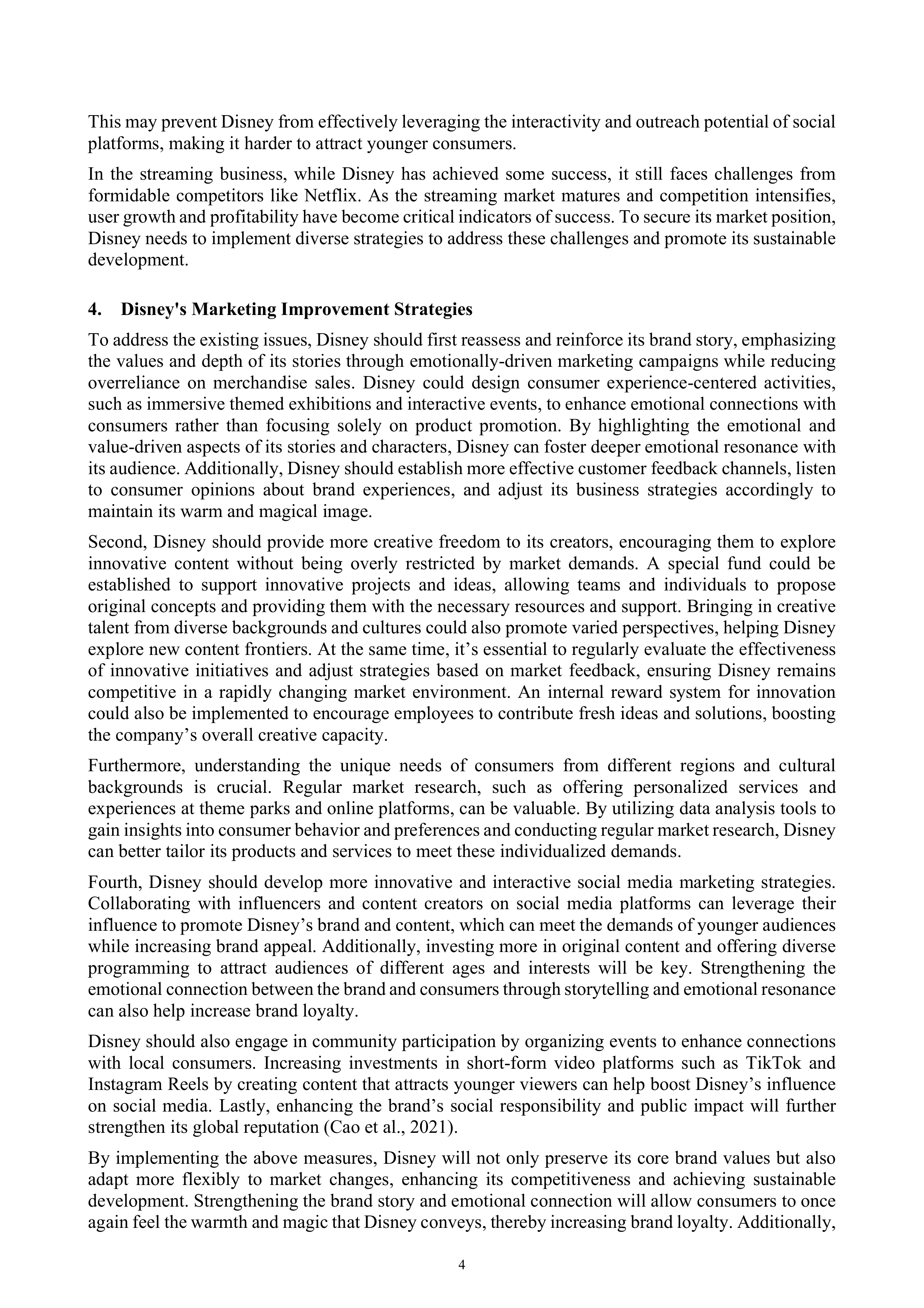 Disney Marketing Strategy — page 4