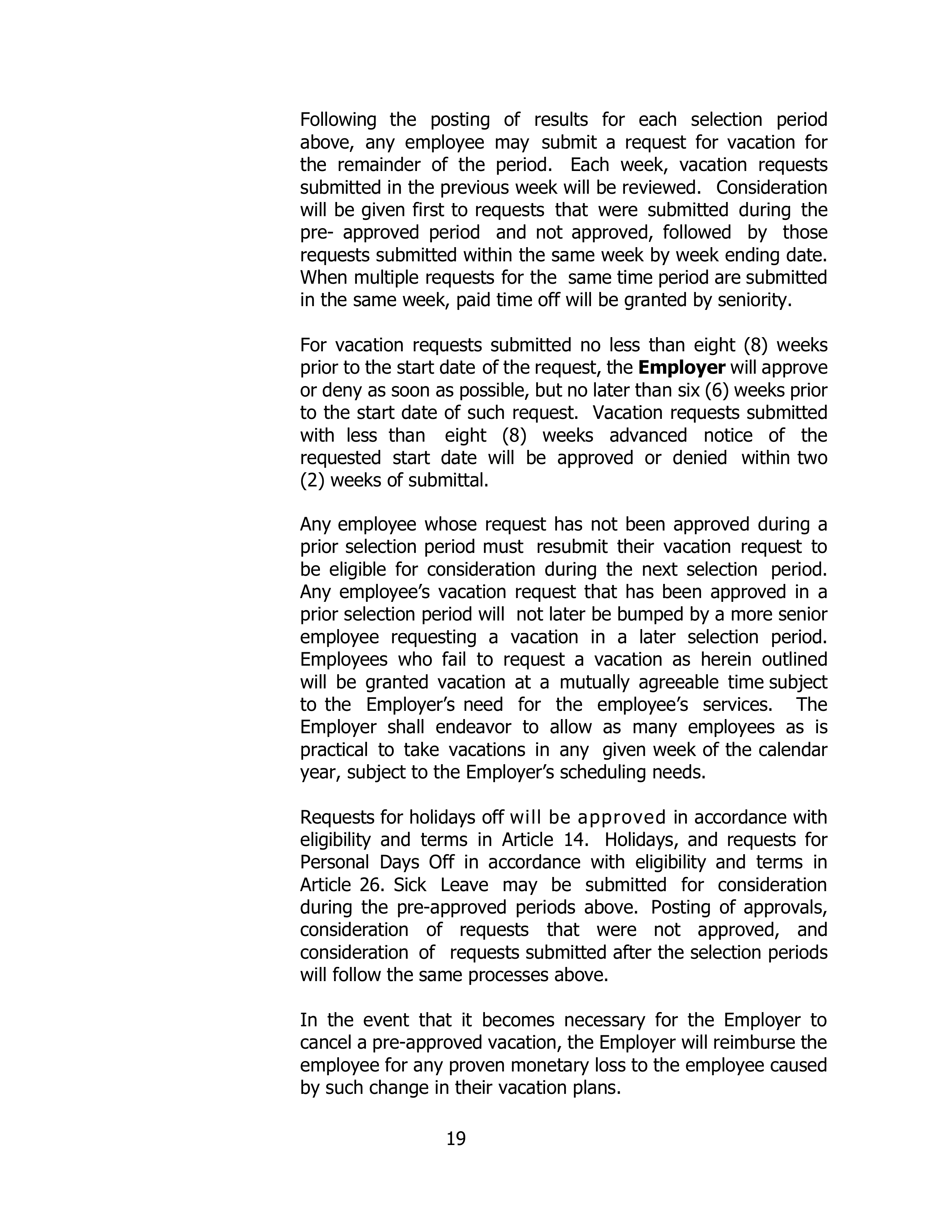 Disneyland Park Master Services Agreement — page 23
