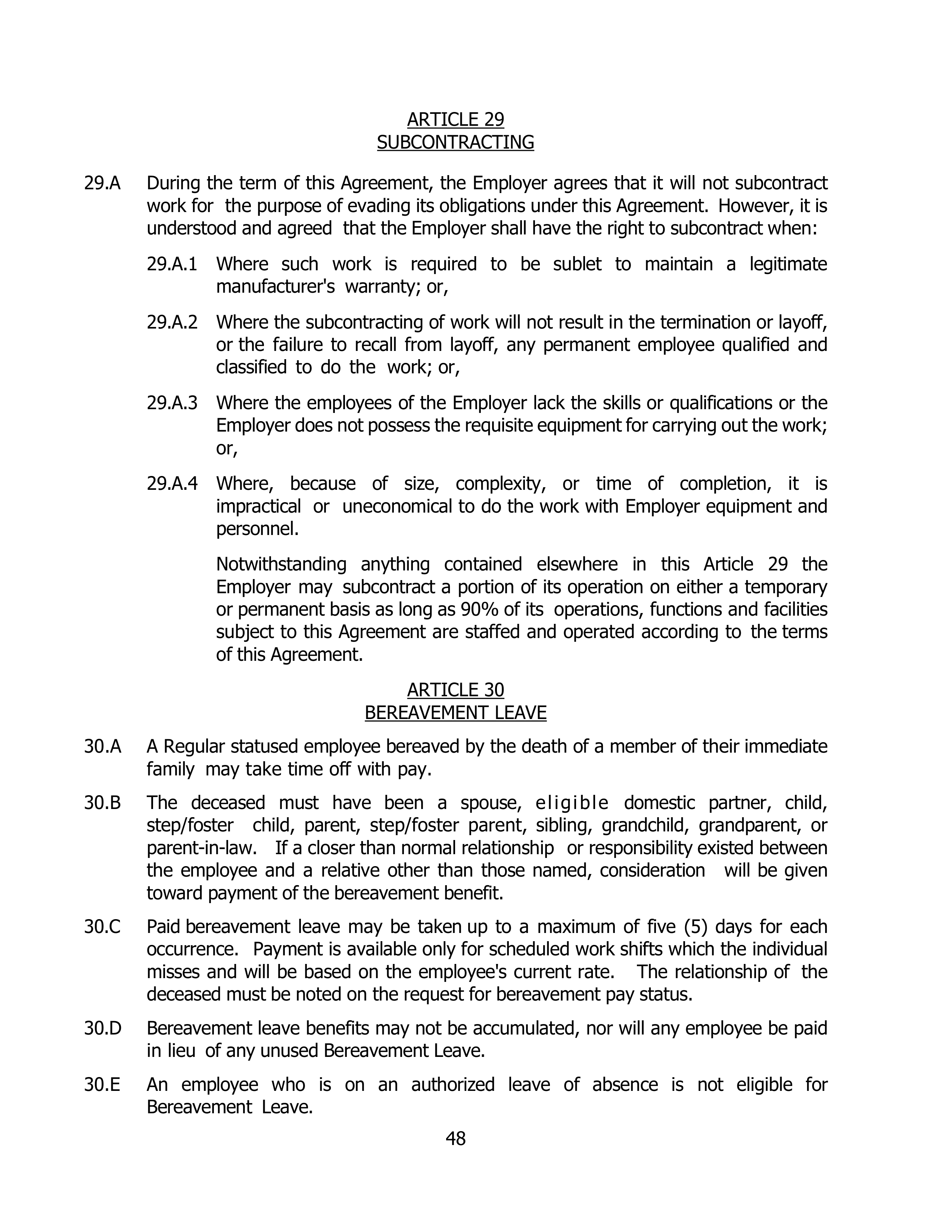 Disneyland Park Master Services Agreement — page 52
