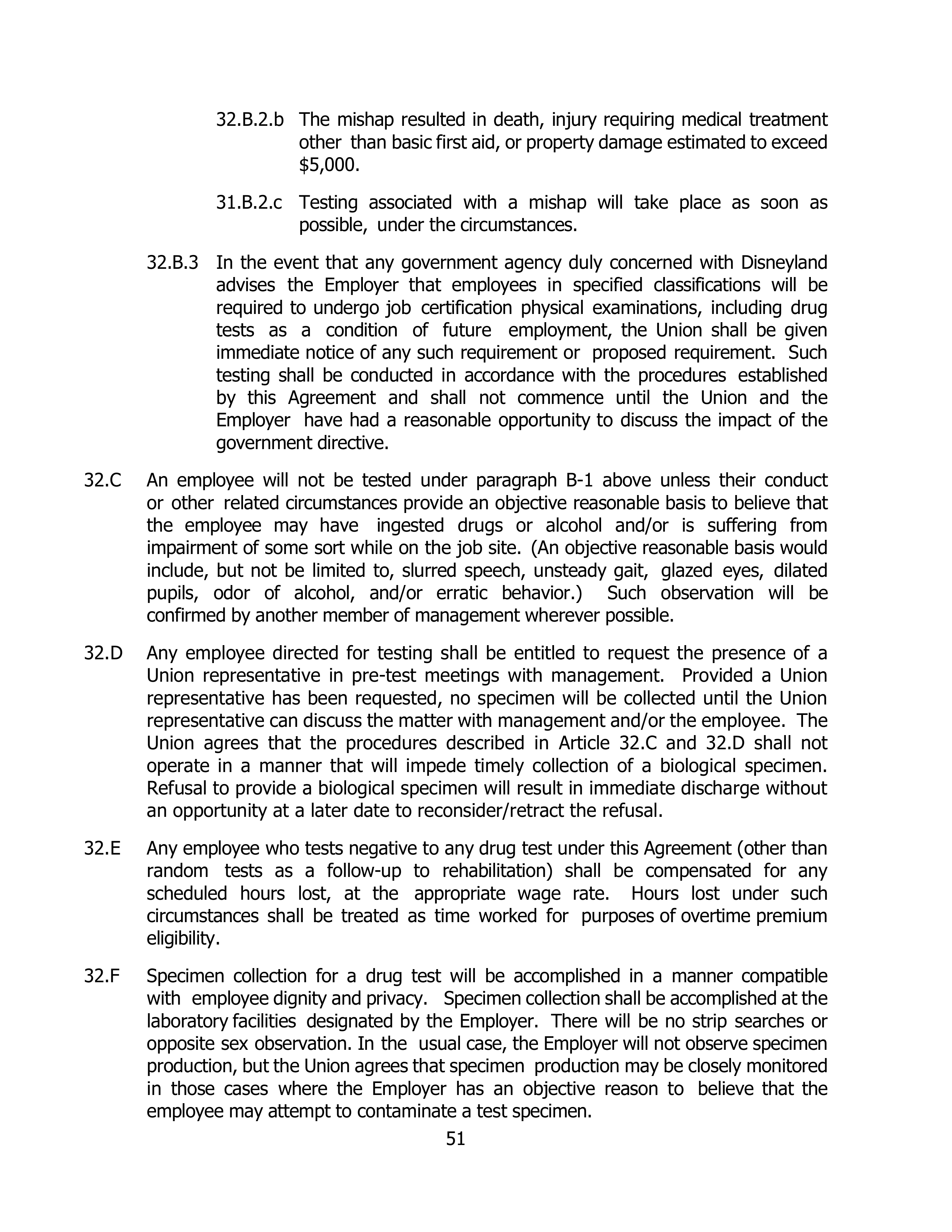 Disneyland Park Master Services Agreement — page 55