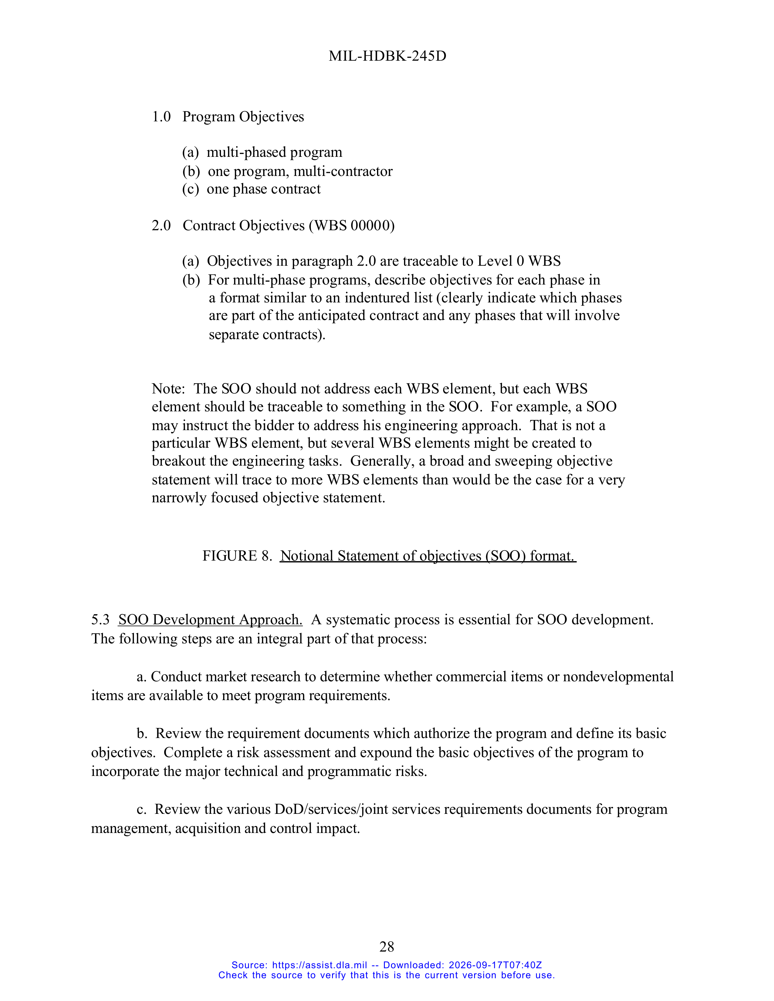 DoD Preparation of Statement of Work (SOW) Handbook — page 33