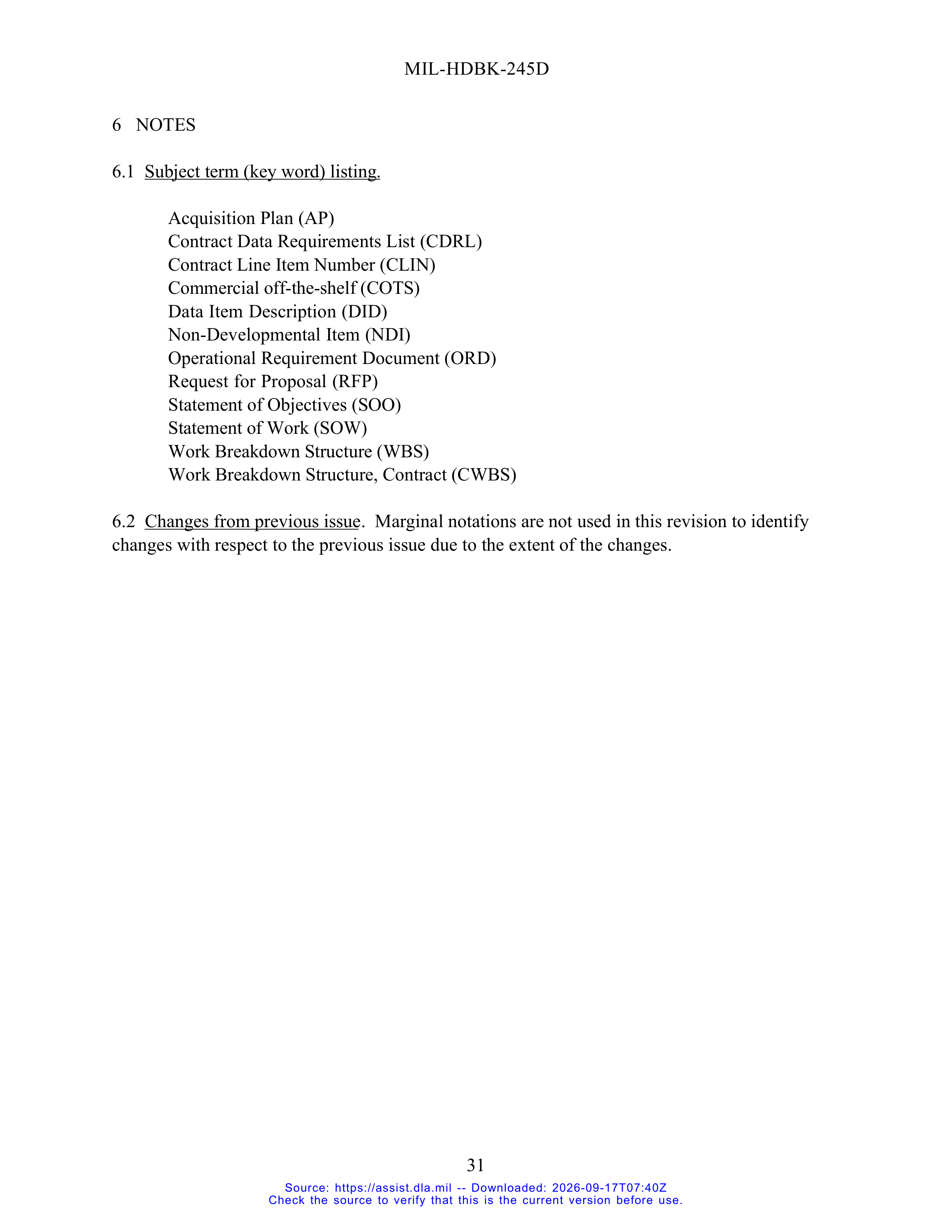 DoD Preparation of Statement of Work (SOW) Handbook — page 36
