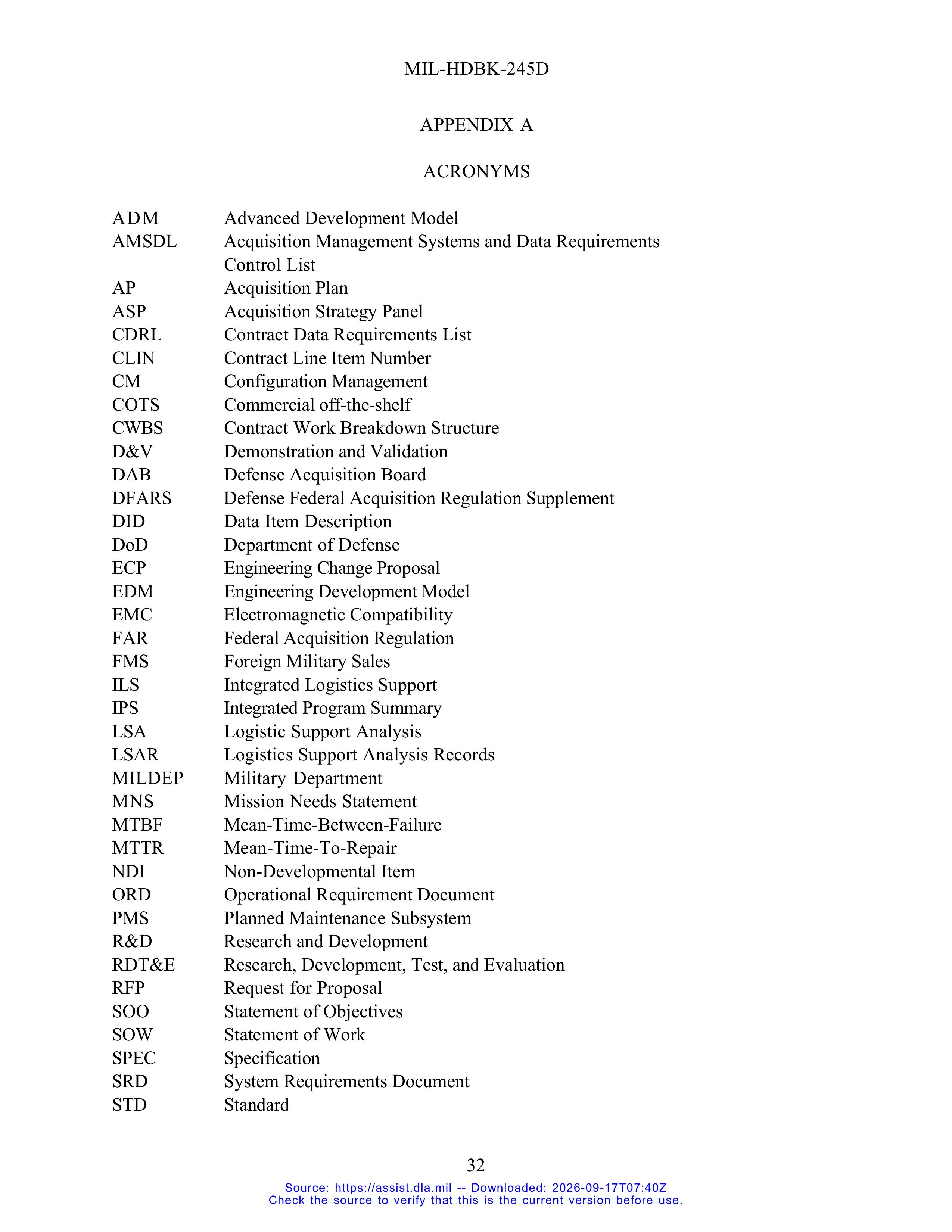 DoD Preparation of Statement of Work (SOW) Handbook — page 37