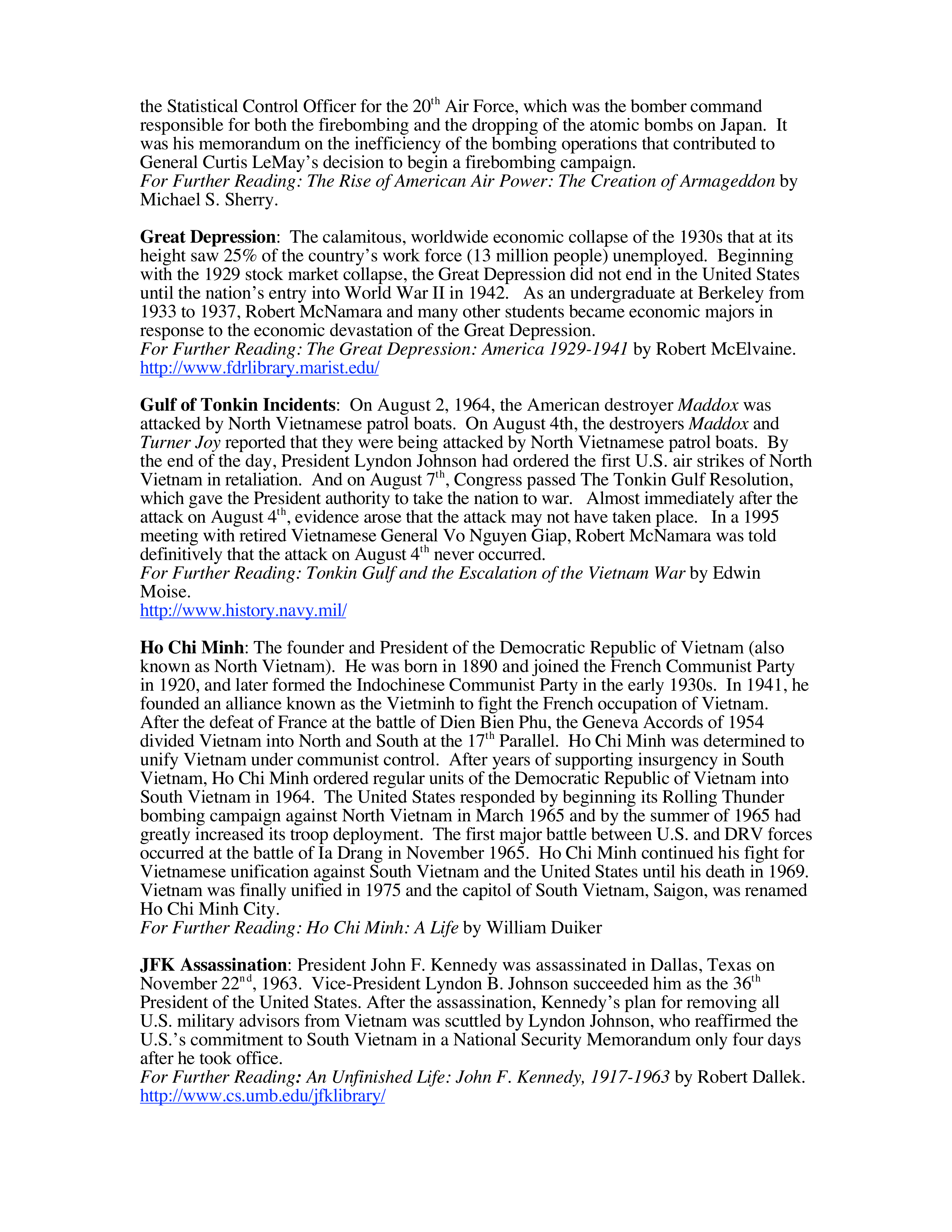 Documentary Filmmakers Errol Morris The Fog of War Biography — page 22