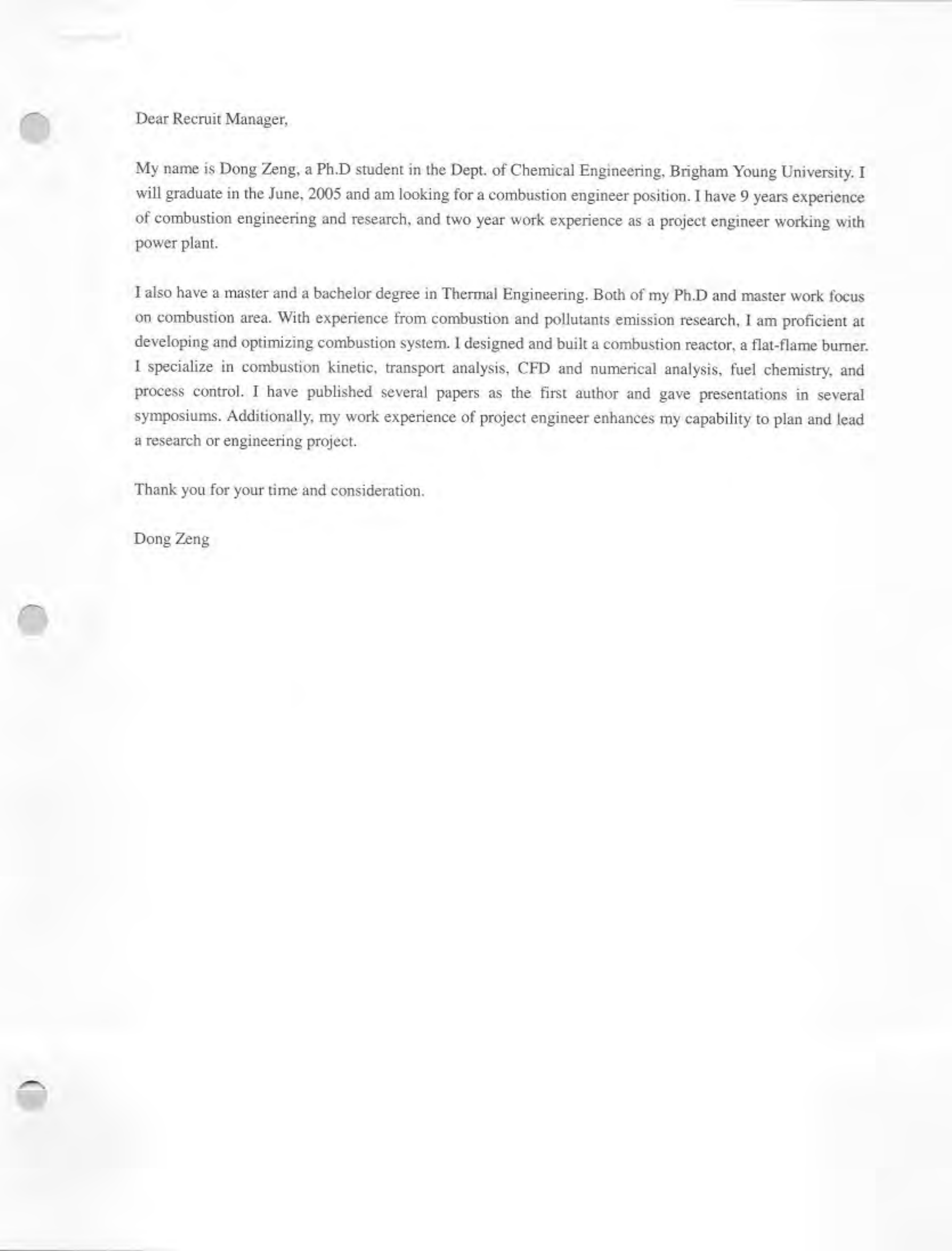 Dow Design Engineer Resume — page 13