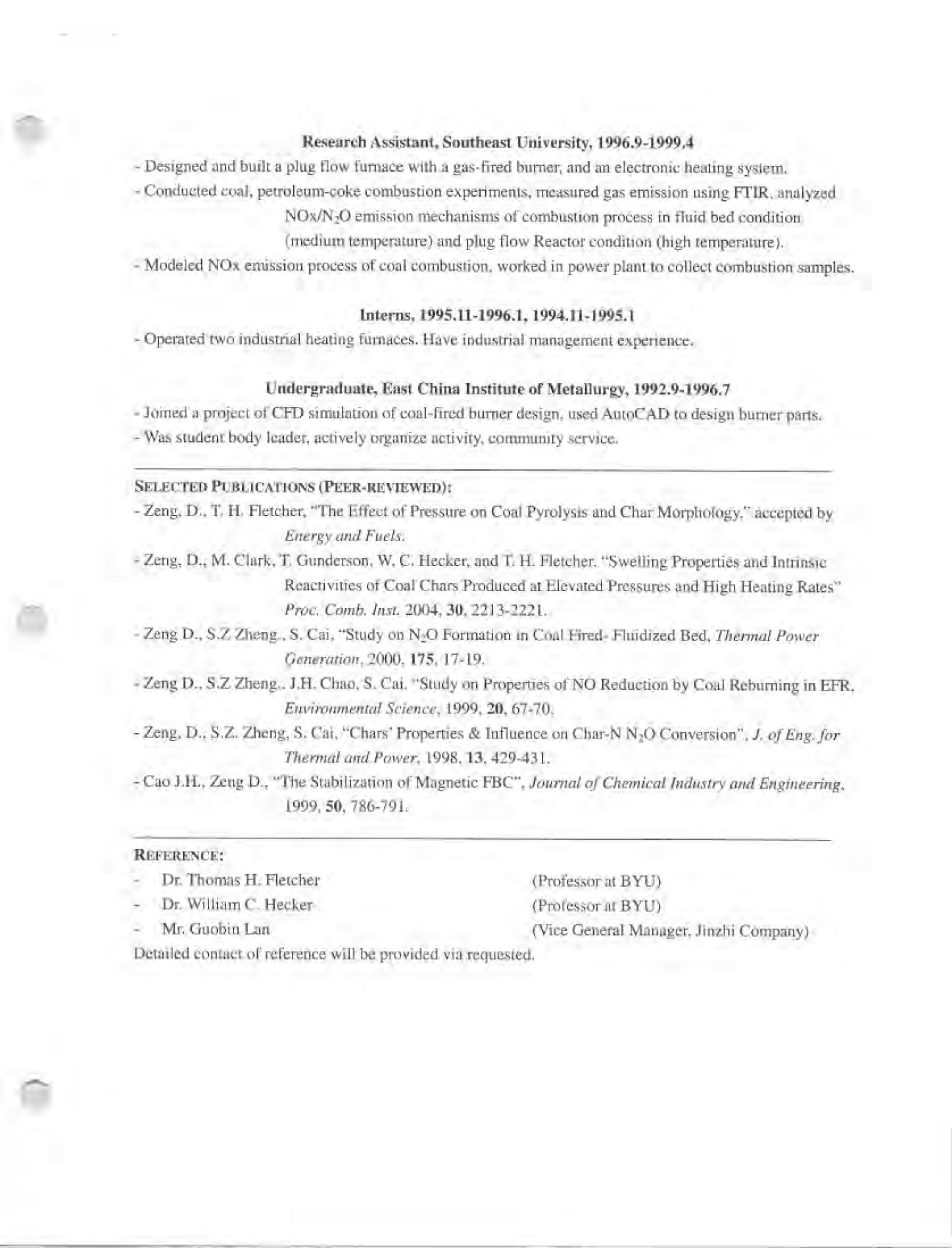 Dow Design Engineer Resume — page 15