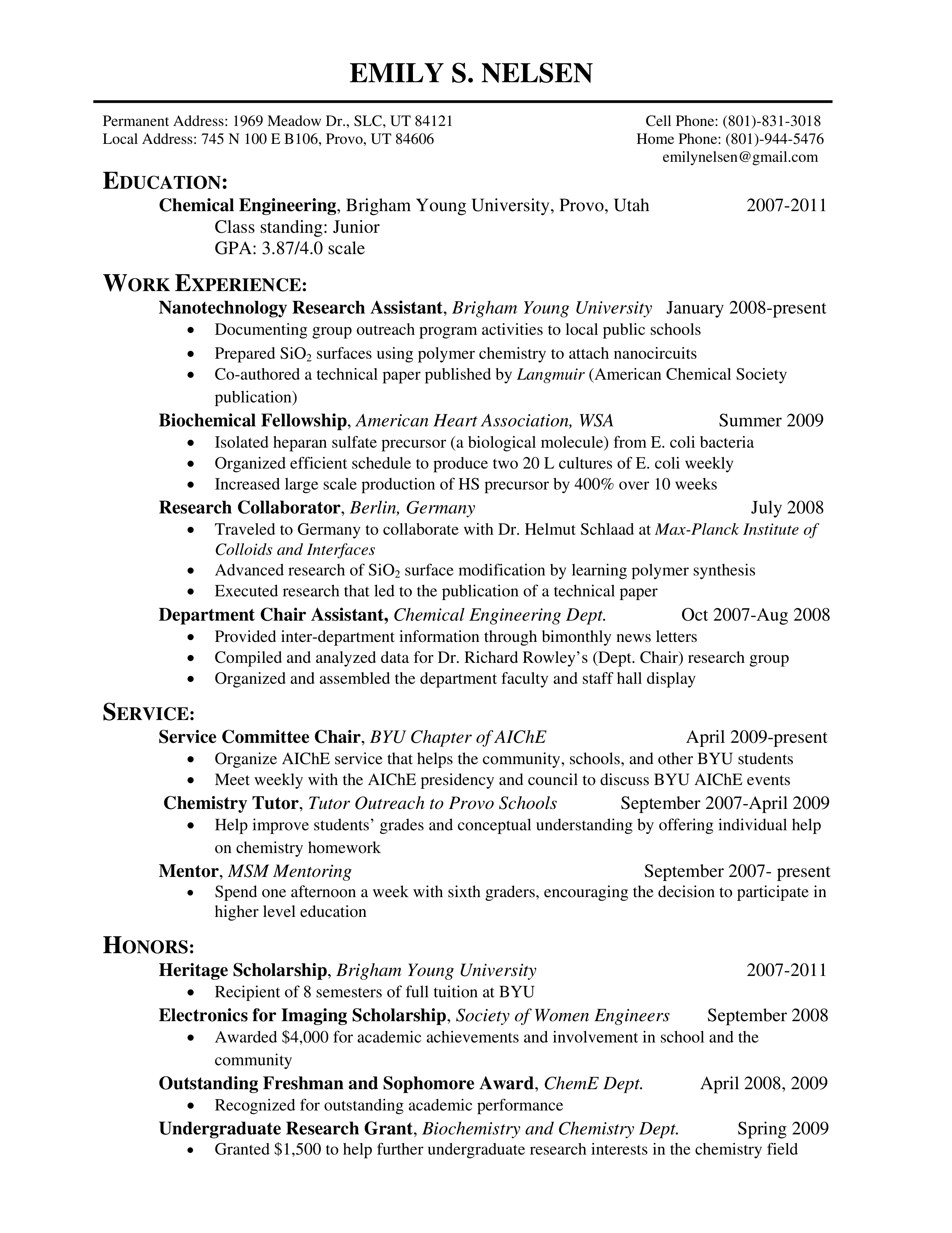 Dow Design Engineer Resume — page 17