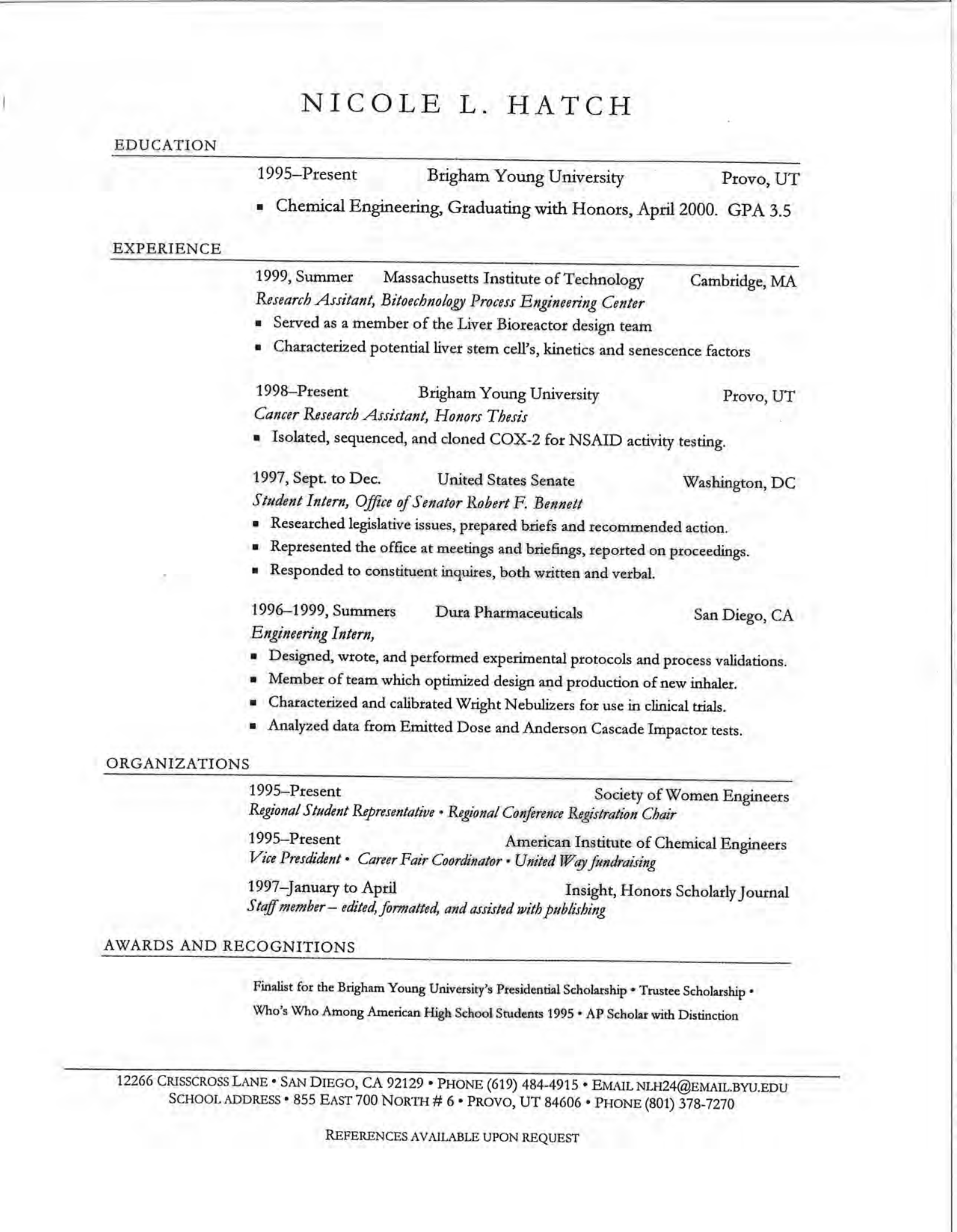 Dow Design Engineer Resume — page 6