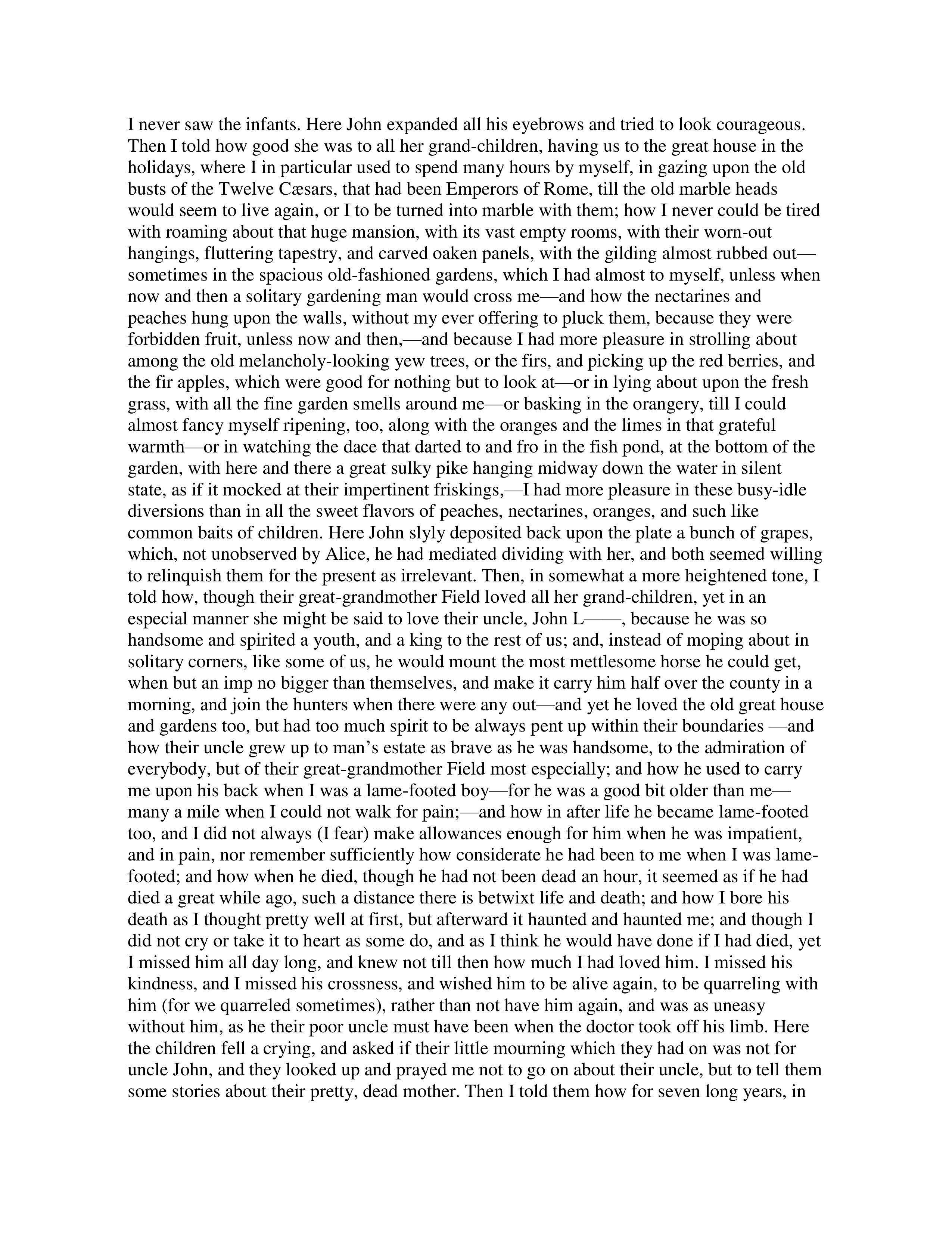 Dream Children Essay — page 2