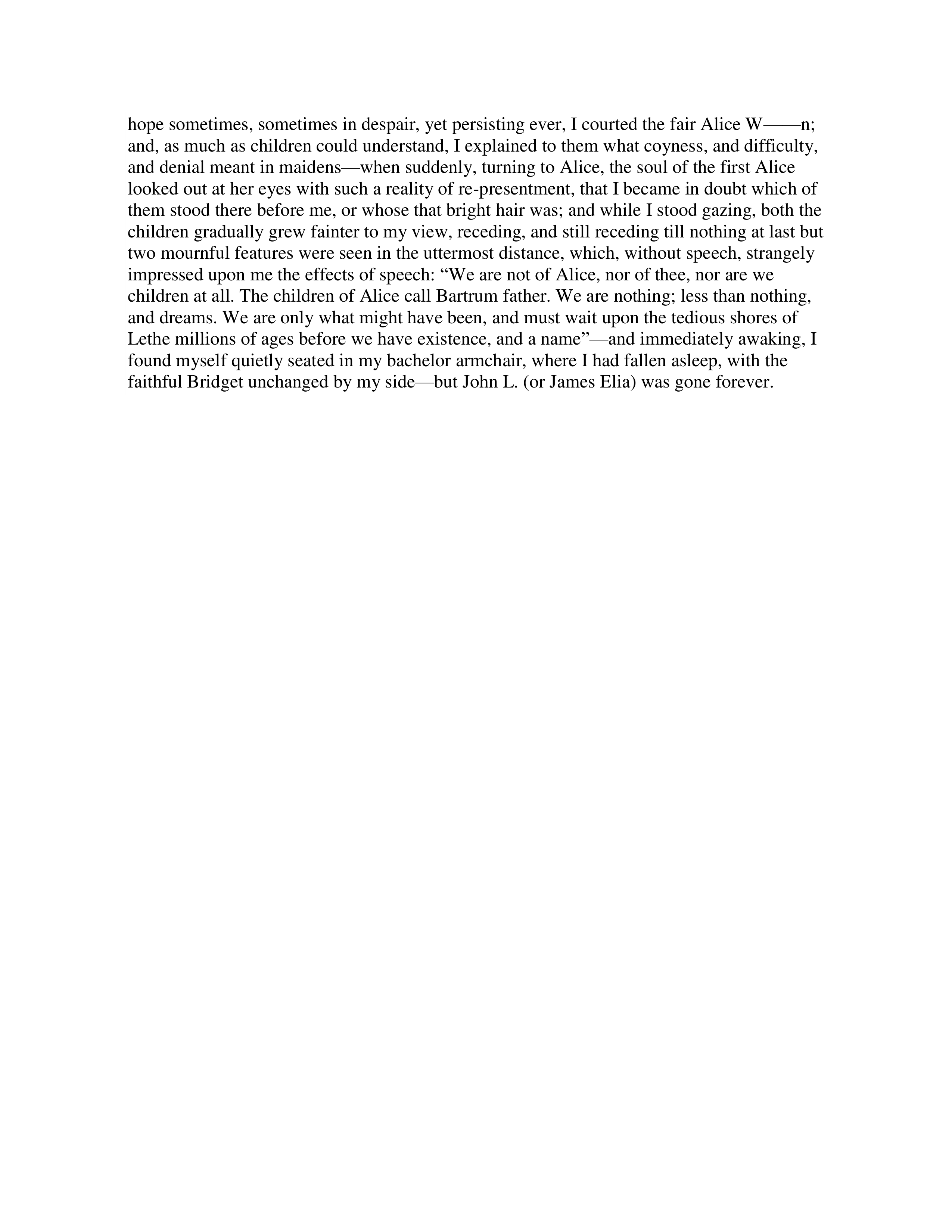 Dream Children Essay — page 3
