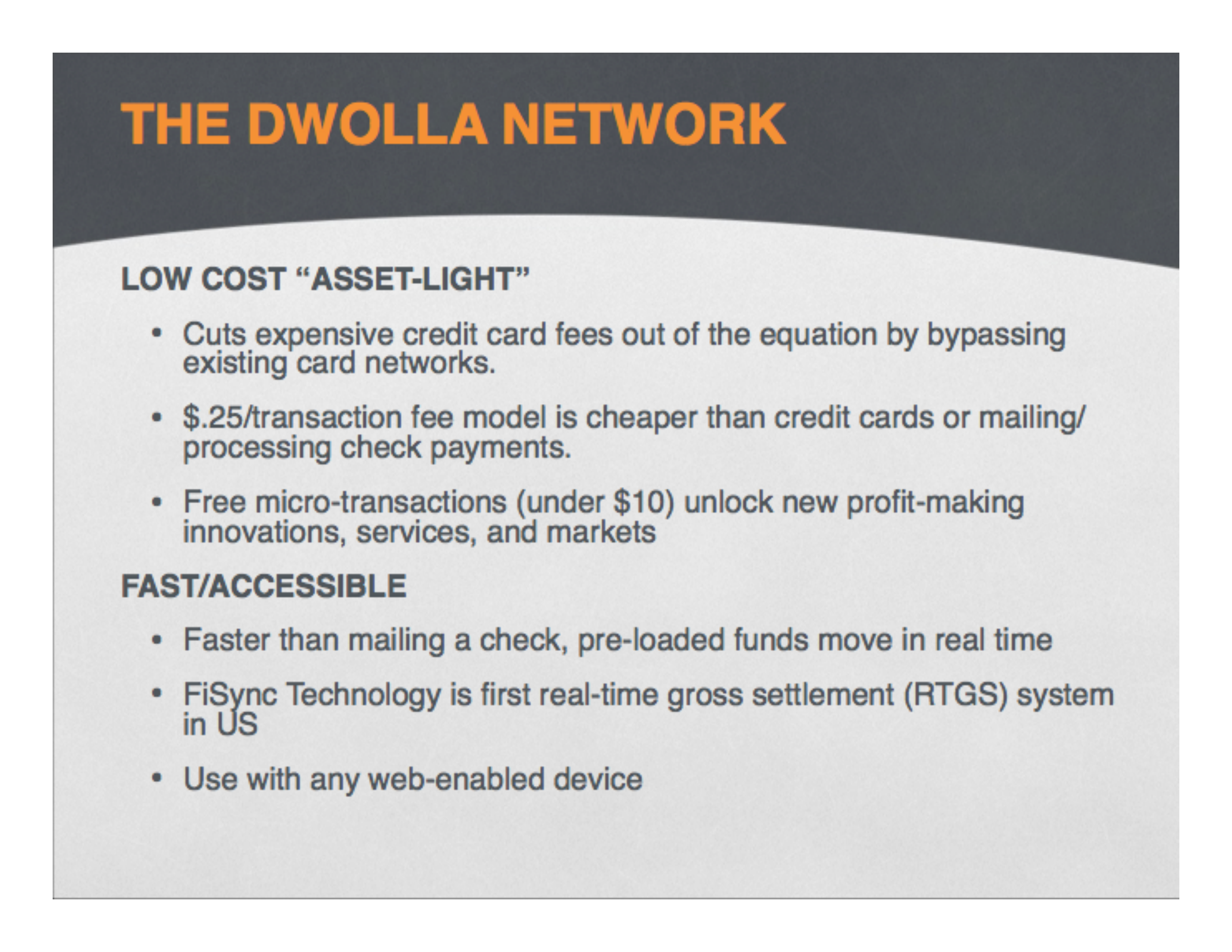 Dwolla Pitch Deck  — page 13