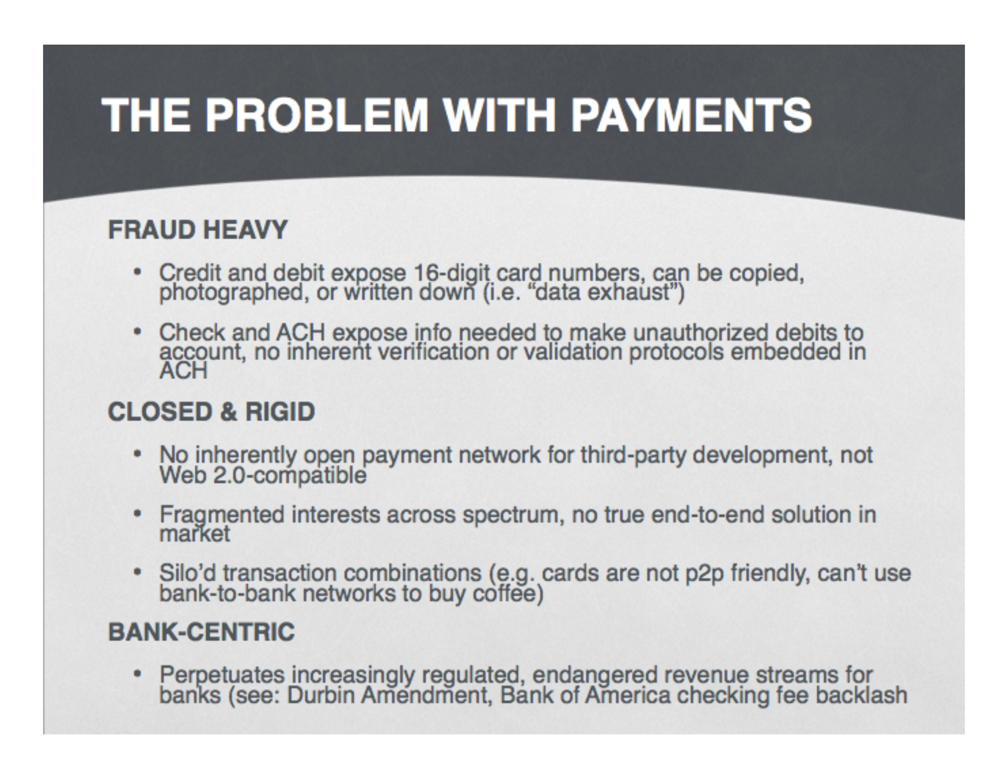 Dwolla Pitch Deck  — page 7