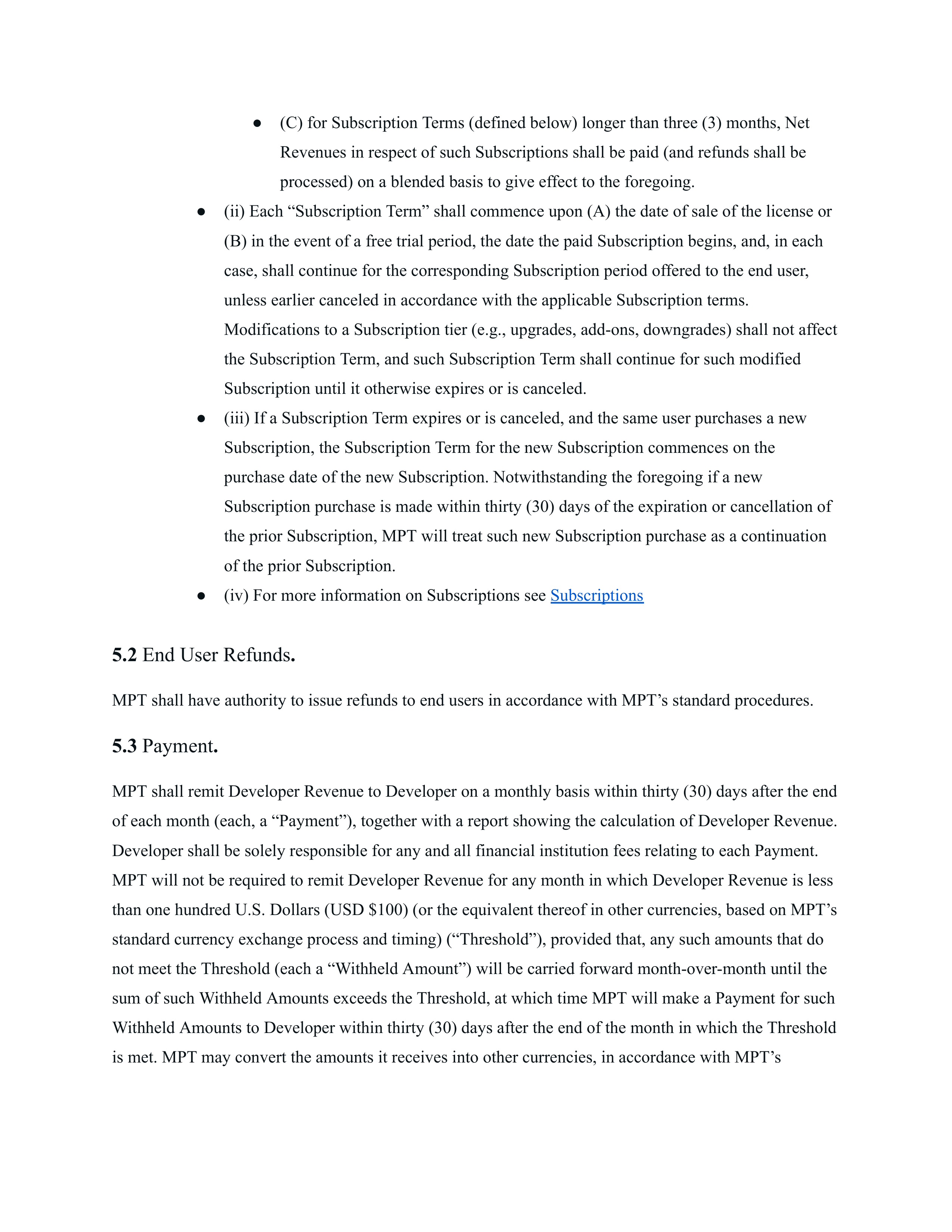 Meta Electronic Developer Distribution Agreement — page 9