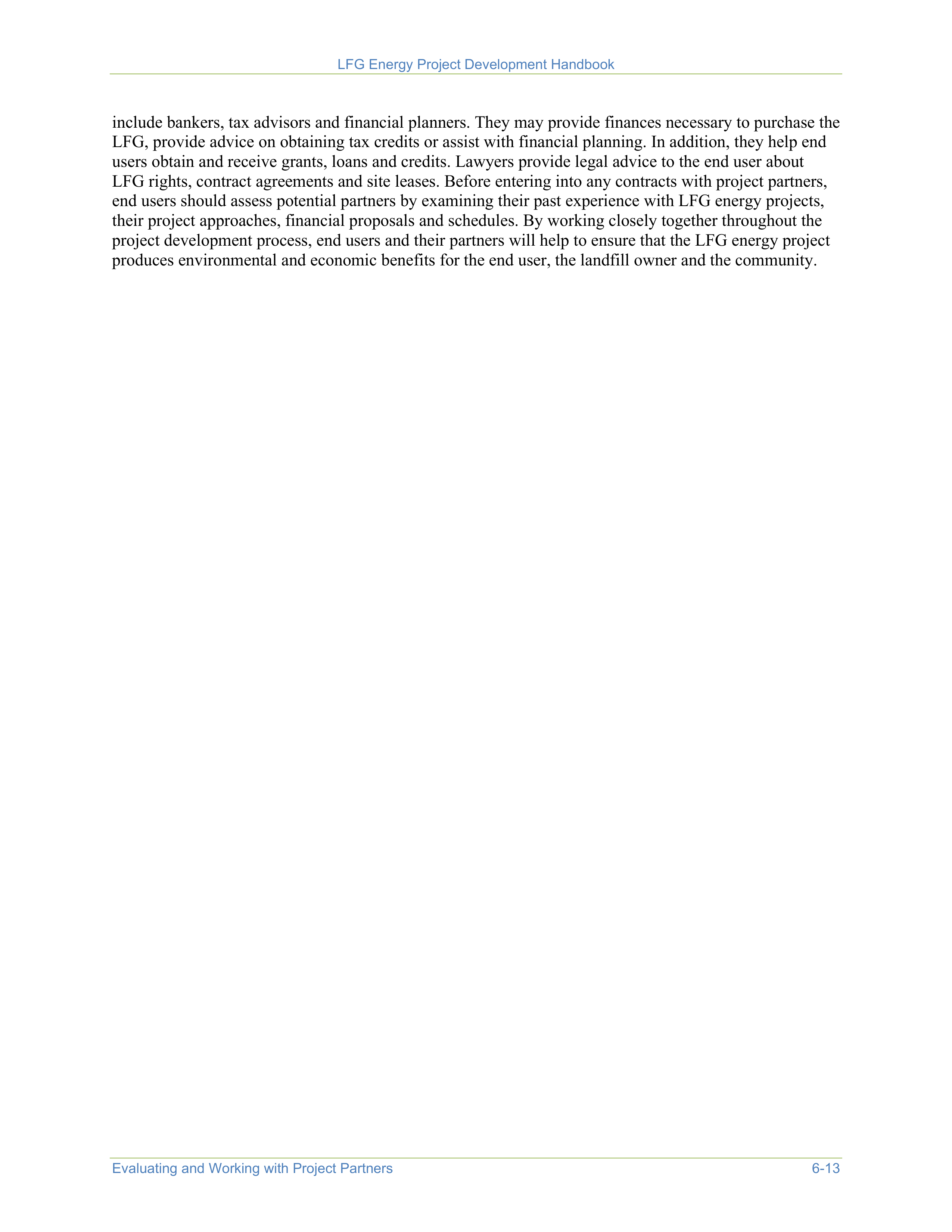 EPA Landfill Gas Energy Project Development Handbook — page 101
