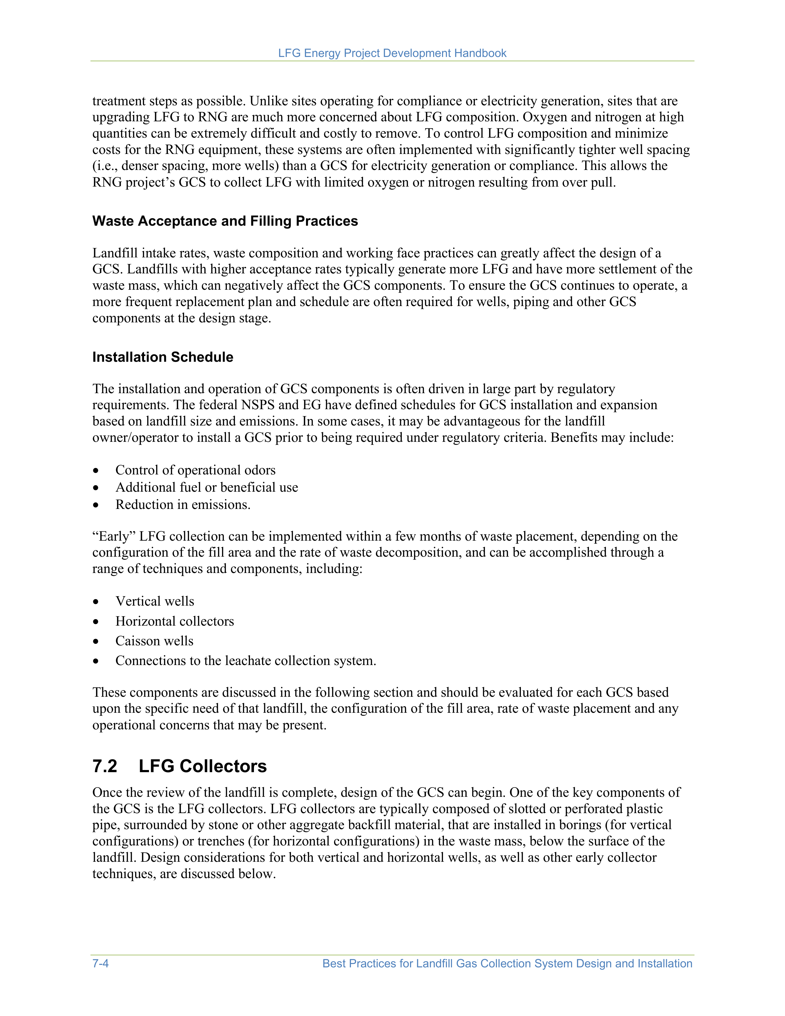 EPA Landfill Gas Energy Project Development Handbook — page 106