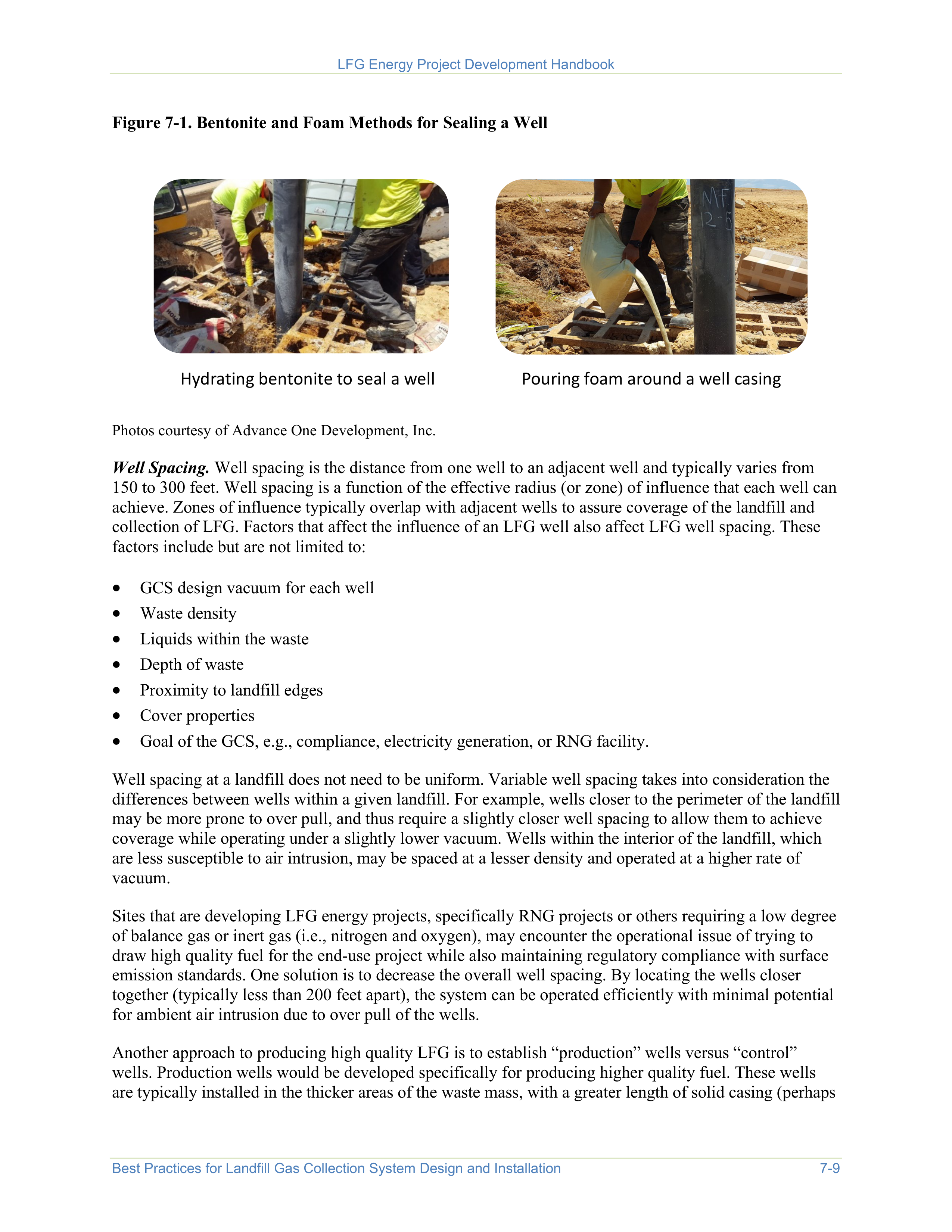 EPA Landfill Gas Energy Project Development Handbook — page 111