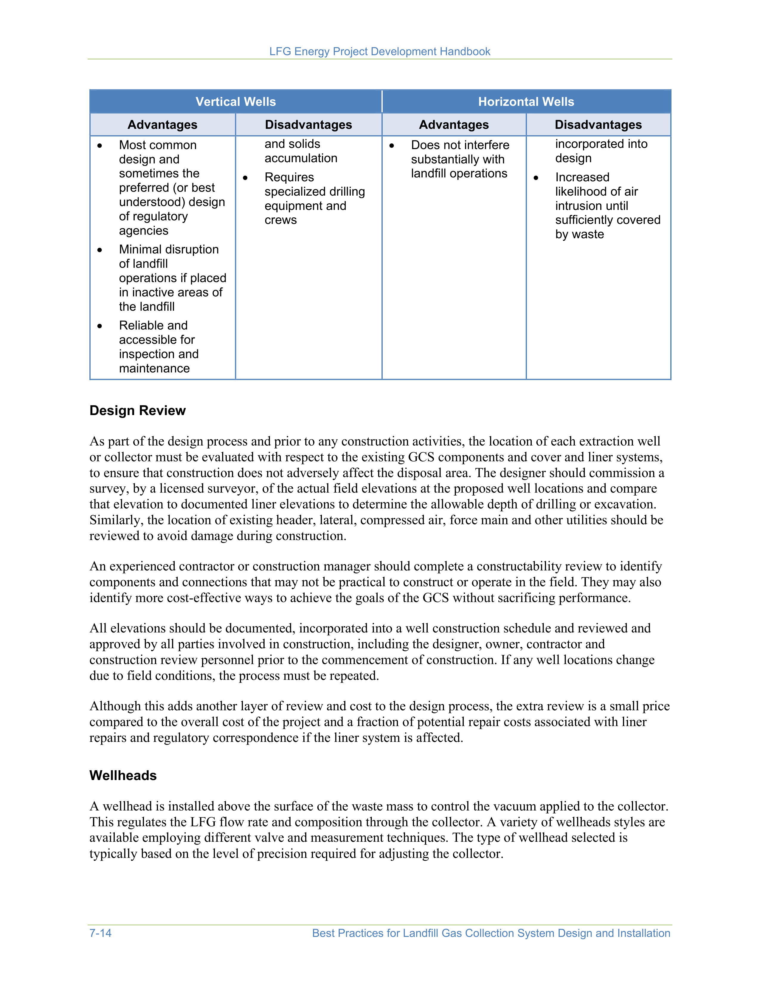 EPA Landfill Gas Energy Project Development Handbook — page 116