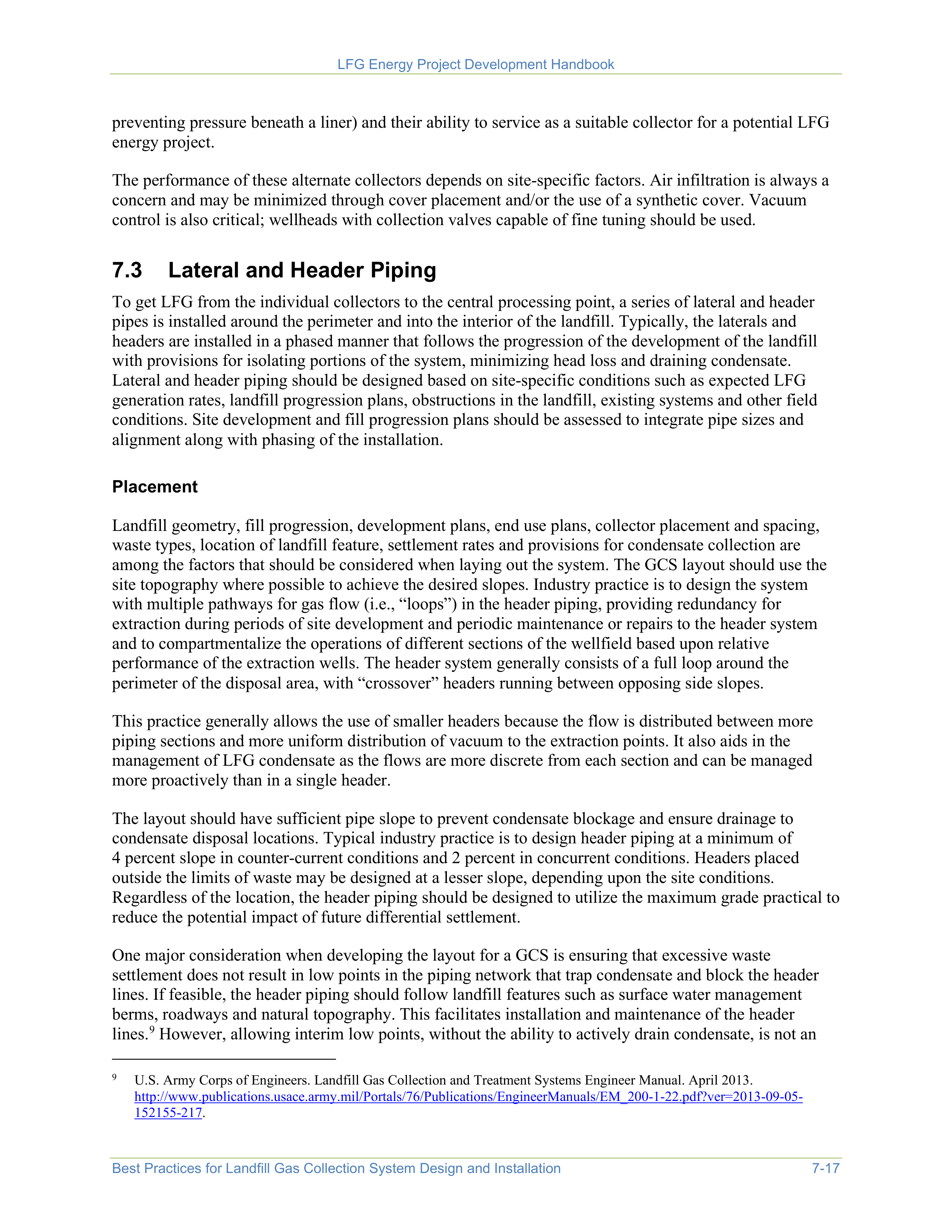 EPA Landfill Gas Energy Project Development Handbook — page 119