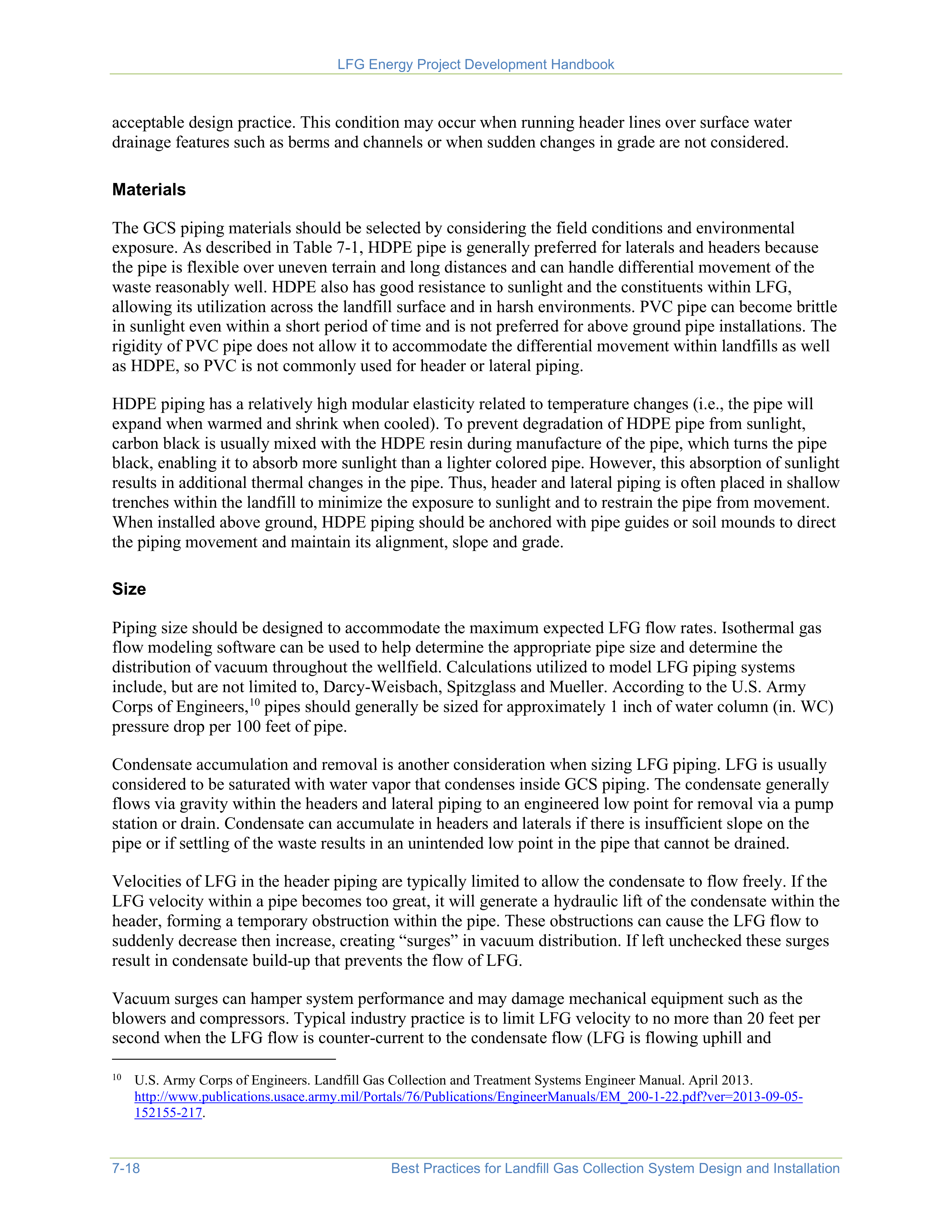 EPA Landfill Gas Energy Project Development Handbook — page 120
