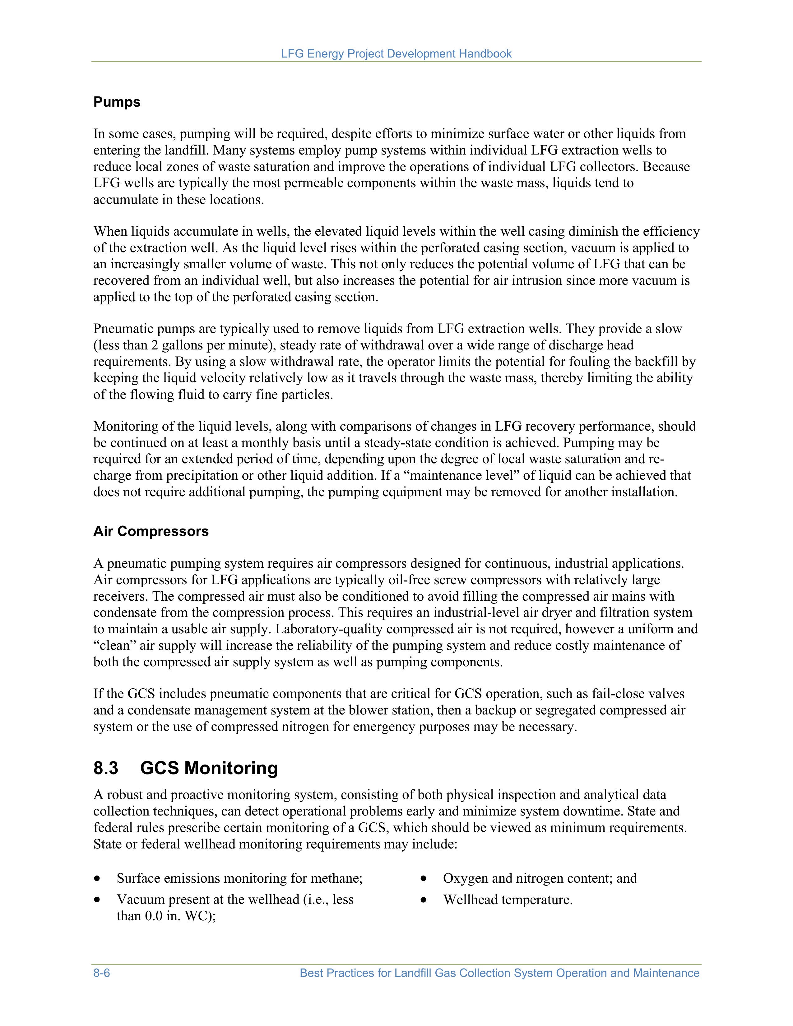 EPA Landfill Gas Energy Project Development Handbook — page 130