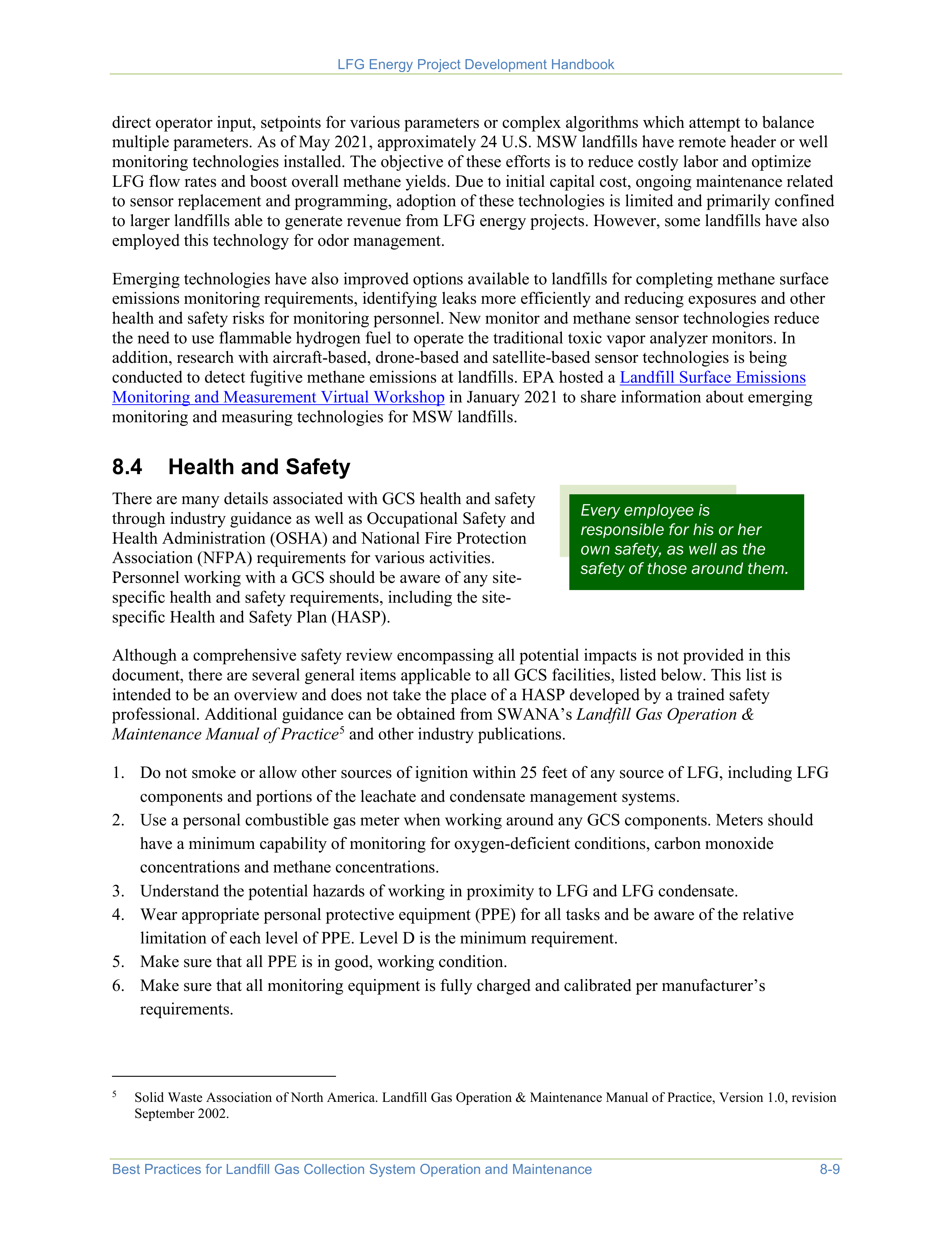 EPA Landfill Gas Energy Project Development Handbook — page 133