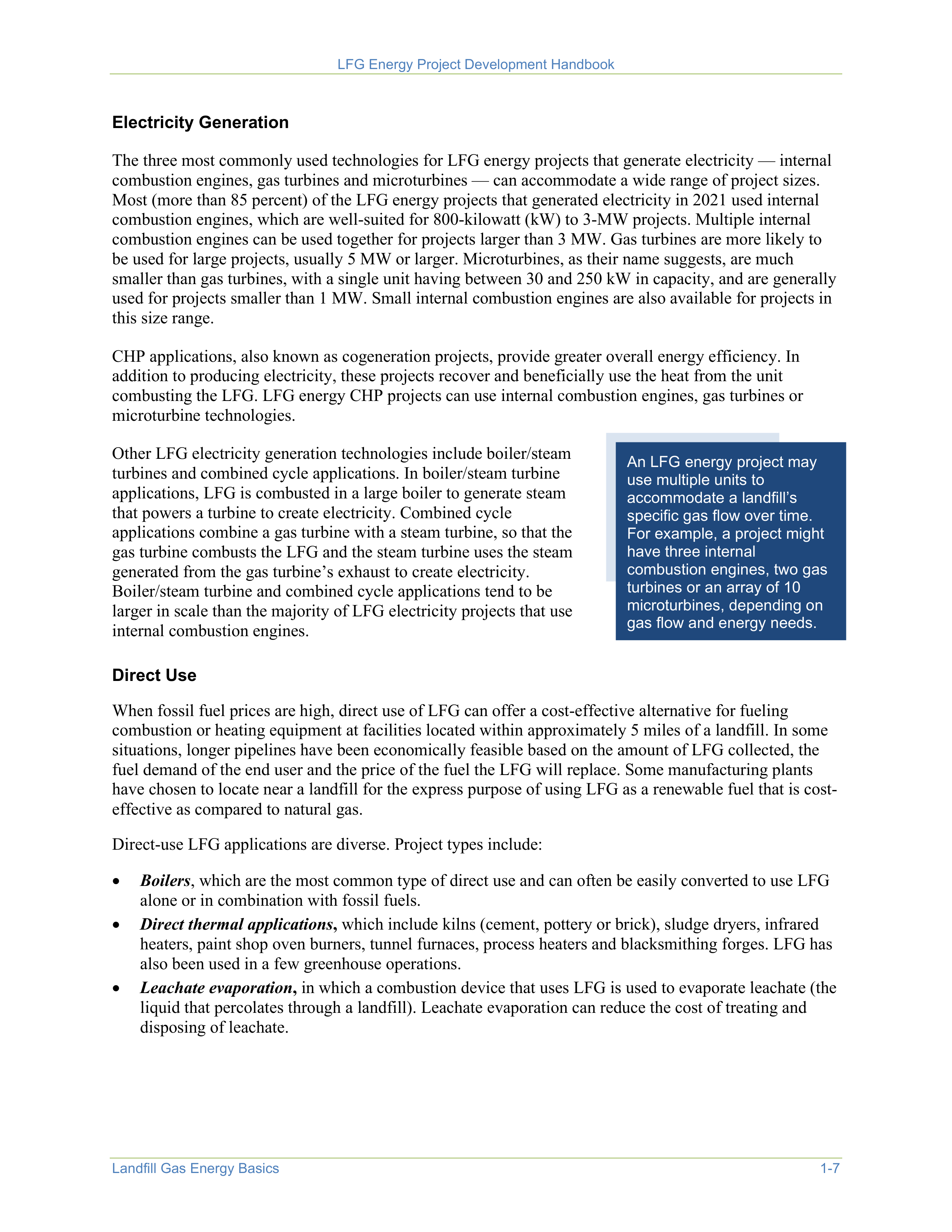 EPA Landfill Gas Energy Project Development Handbook — page 19