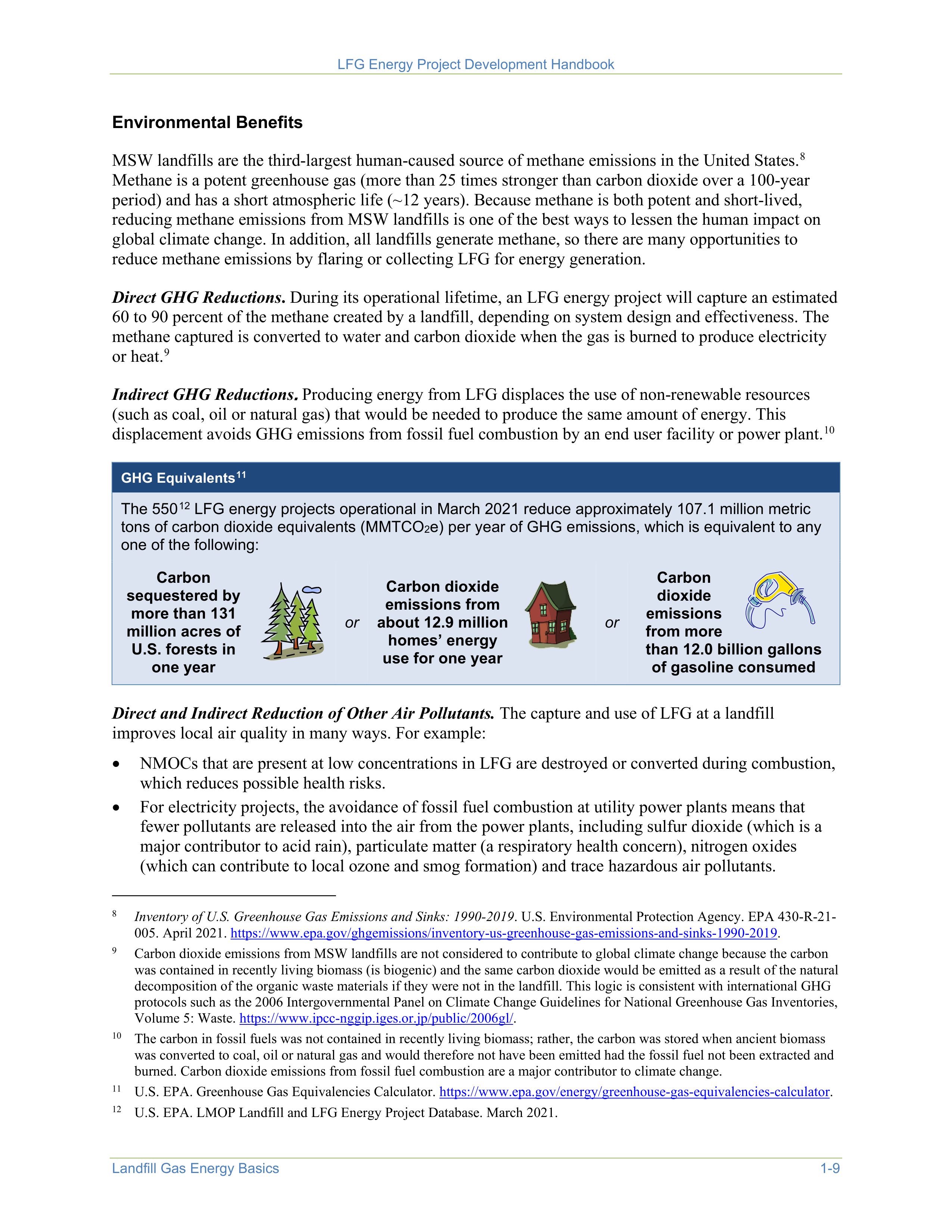 EPA Landfill Gas Energy Project Development Handbook — page 21