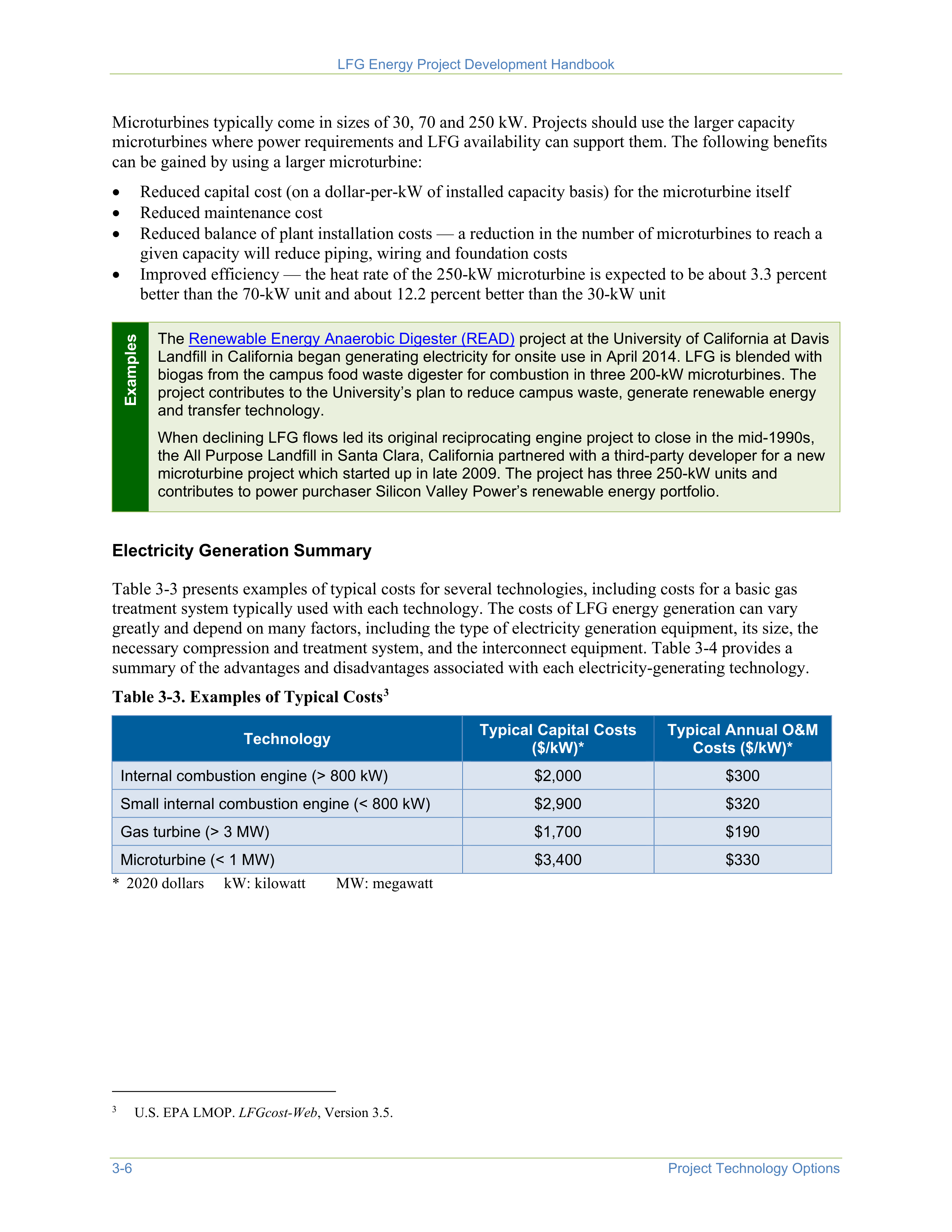 EPA Landfill Gas Energy Project Development Handbook — page 38