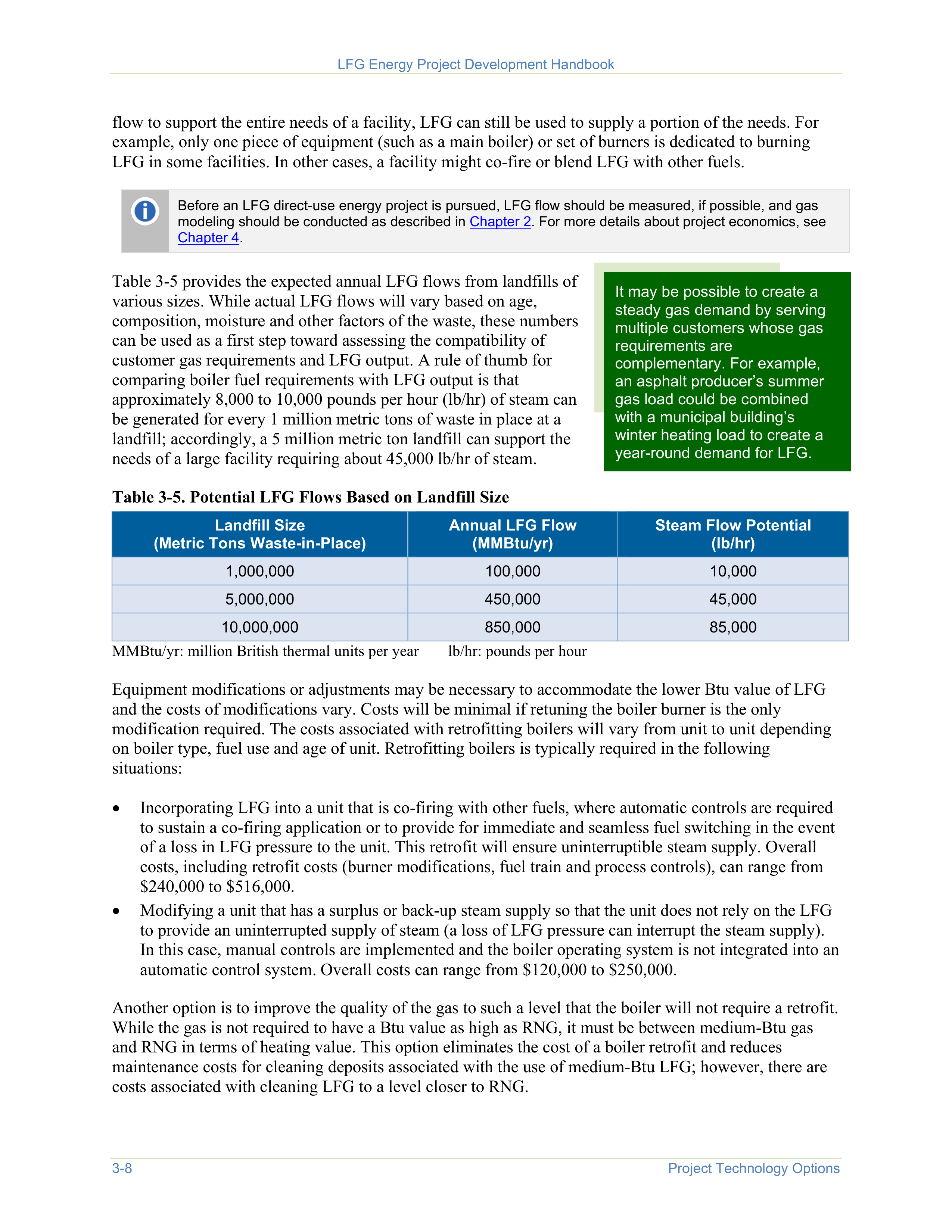 EPA Landfill Gas Energy Project Development Handbook — page 40