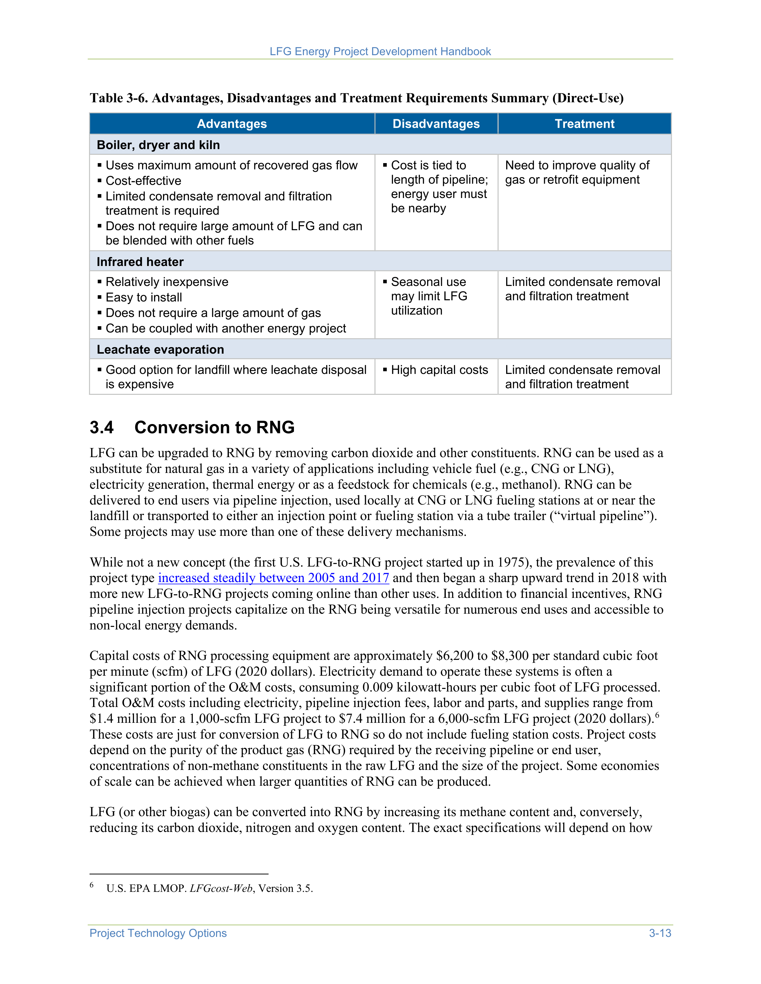 EPA Landfill Gas Energy Project Development Handbook — page 45