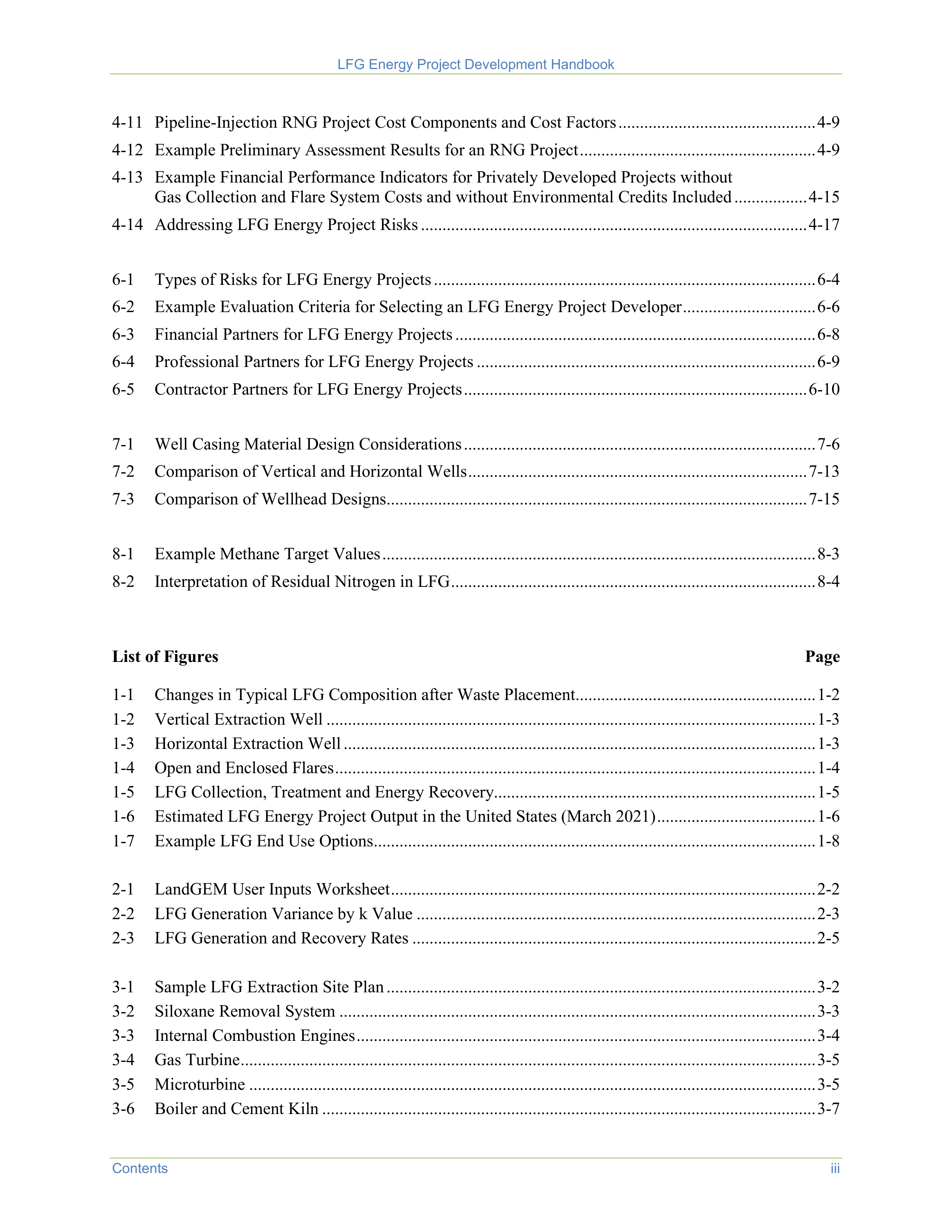 EPA Landfill Gas Energy Project Development Handbook — page 5