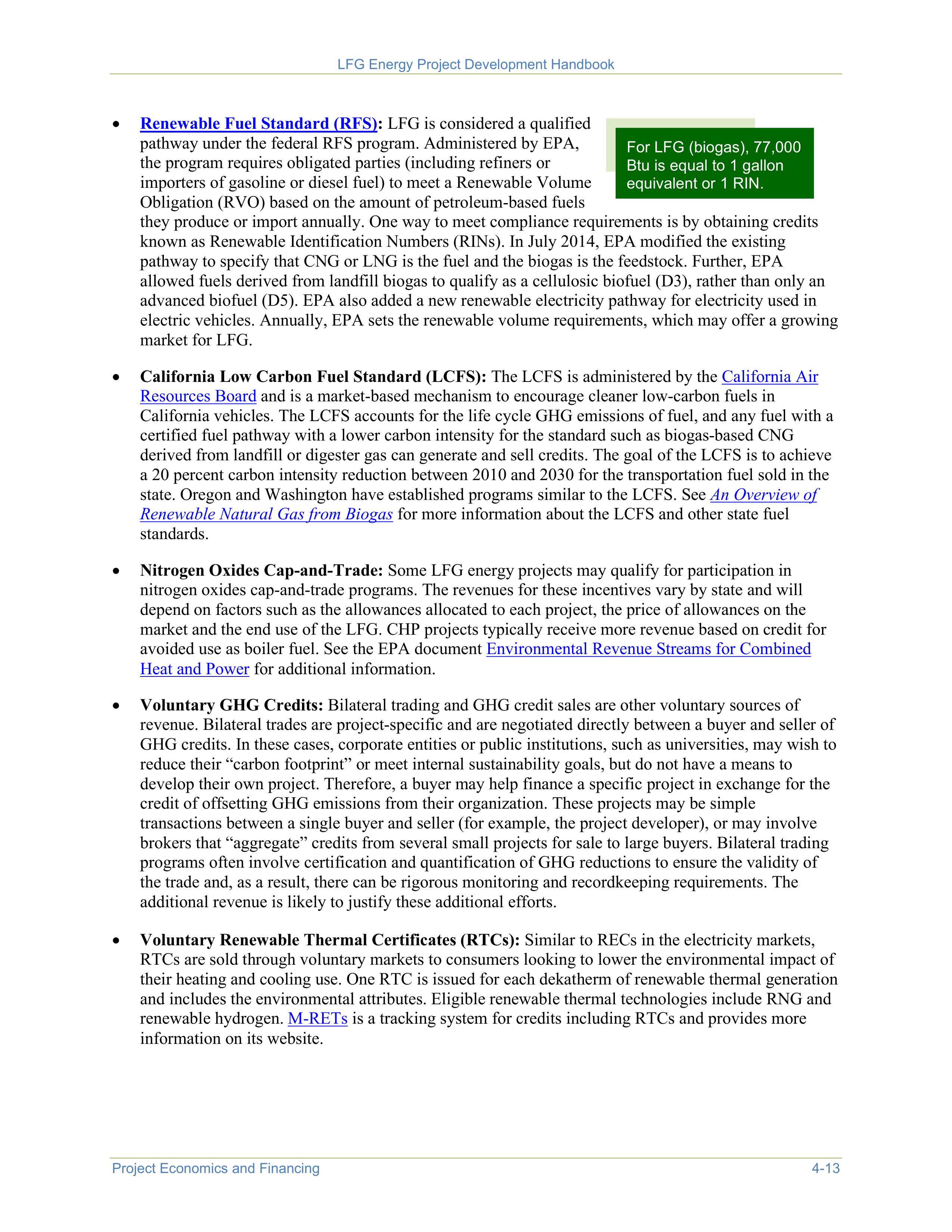 EPA Landfill Gas Energy Project Development Handbook — page 65