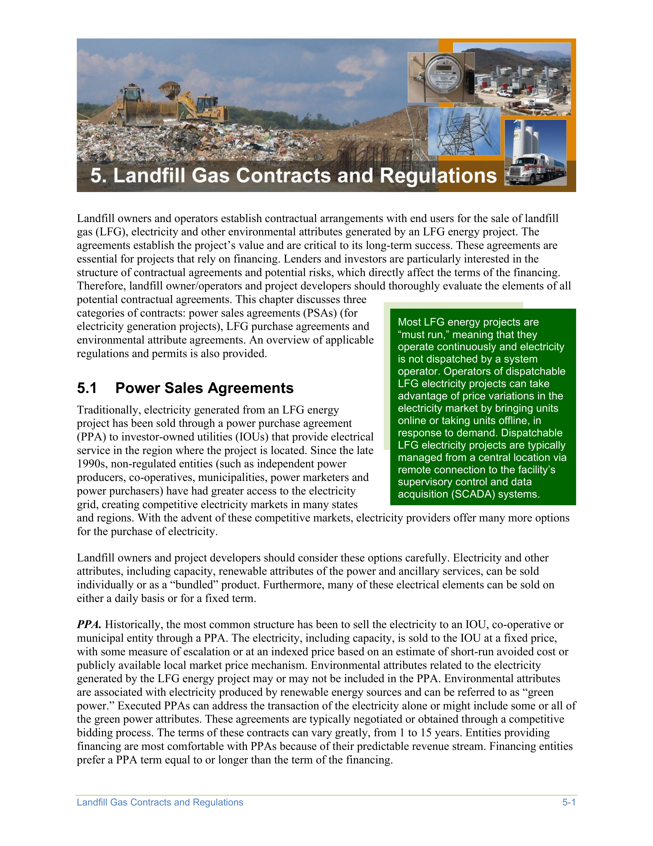 EPA Landfill Gas Energy Project Development Handbook — page 73