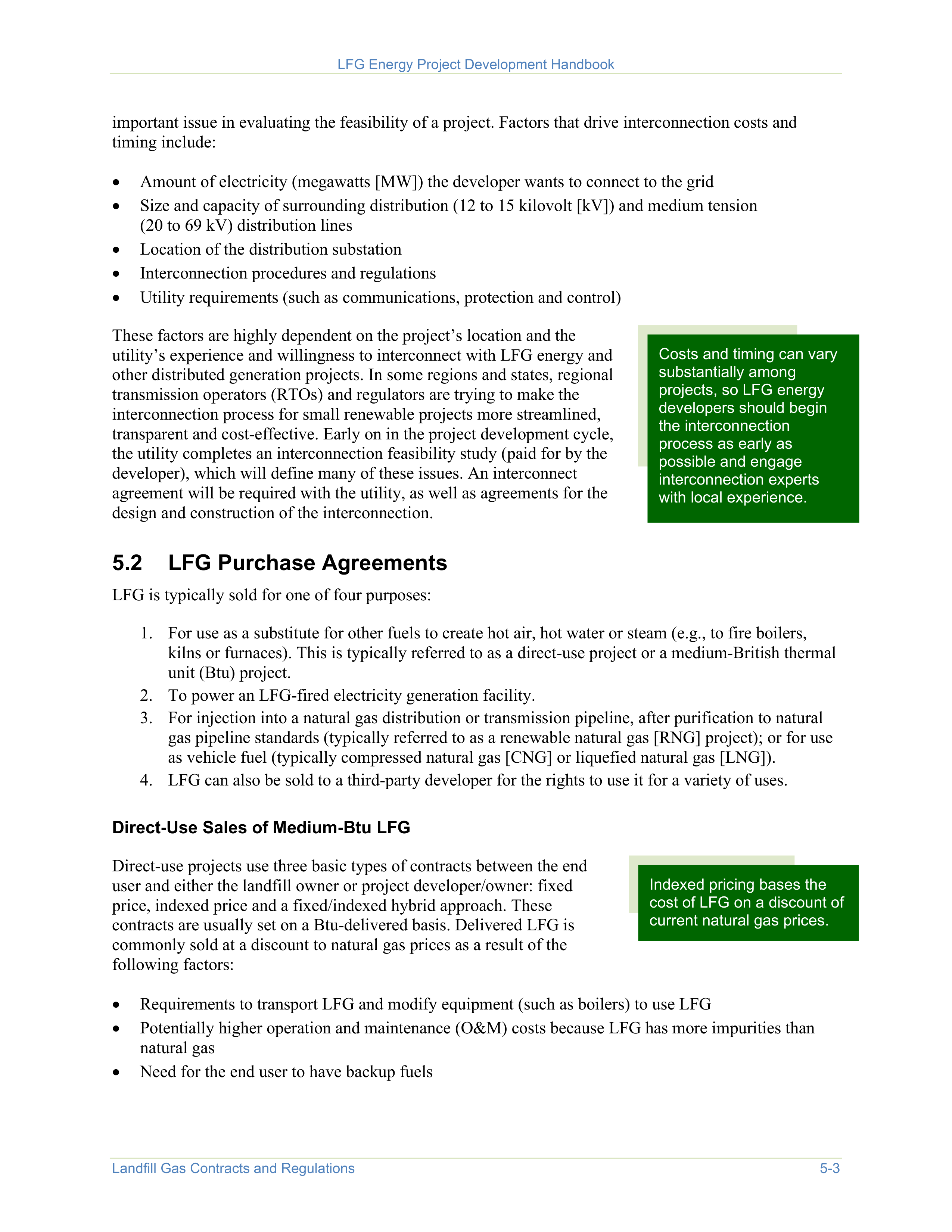 EPA Landfill Gas Energy Project Development Handbook — page 75
