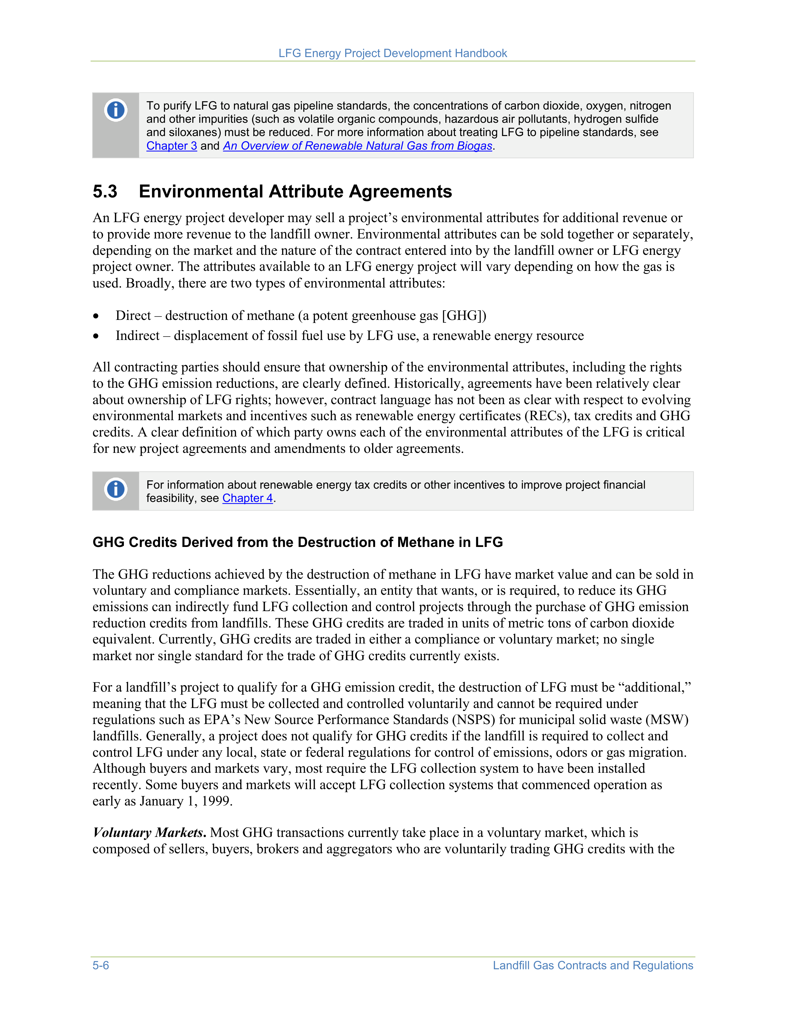 EPA Landfill Gas Energy Project Development Handbook — page 78