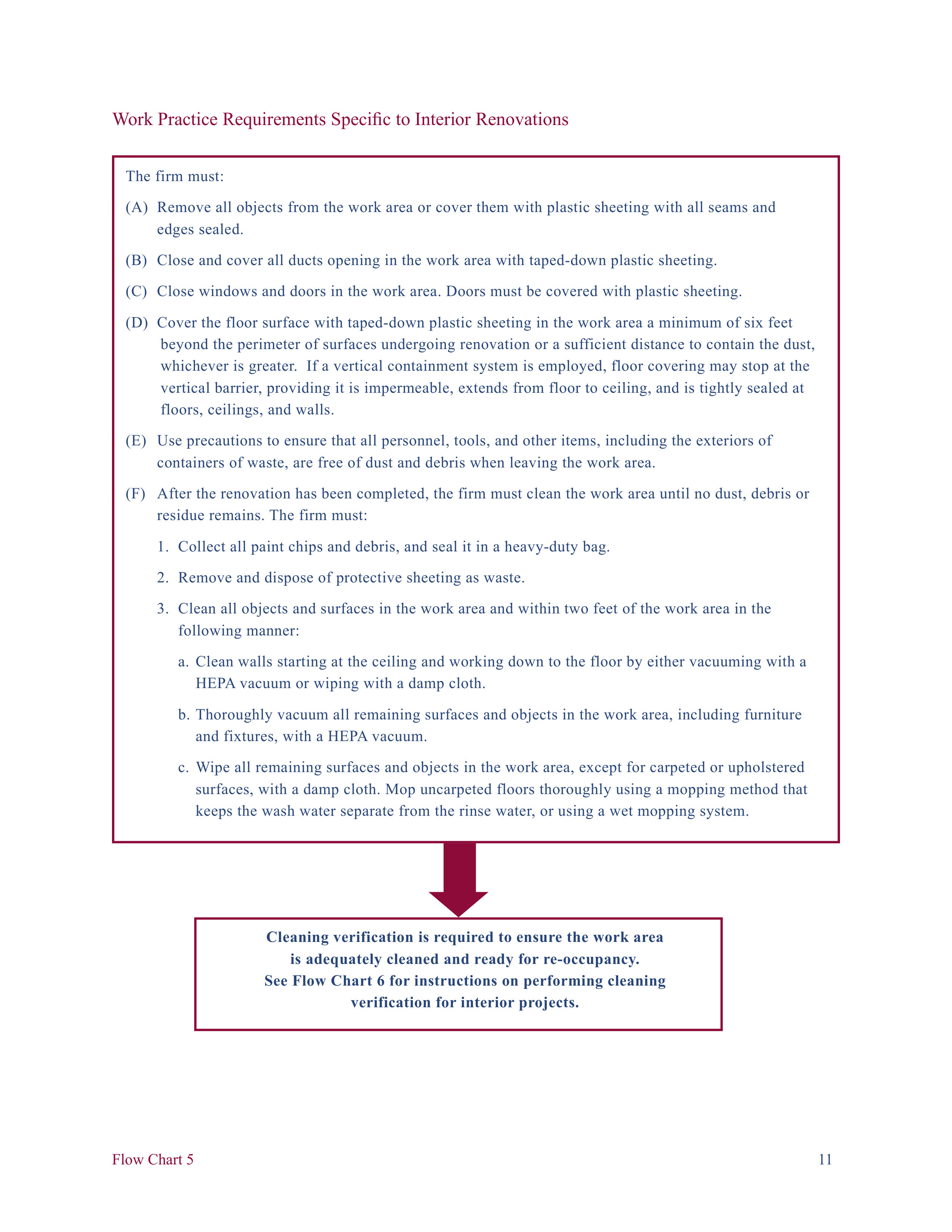 EPA Small Entity Compliance Guide to Renovate Right — page 13
