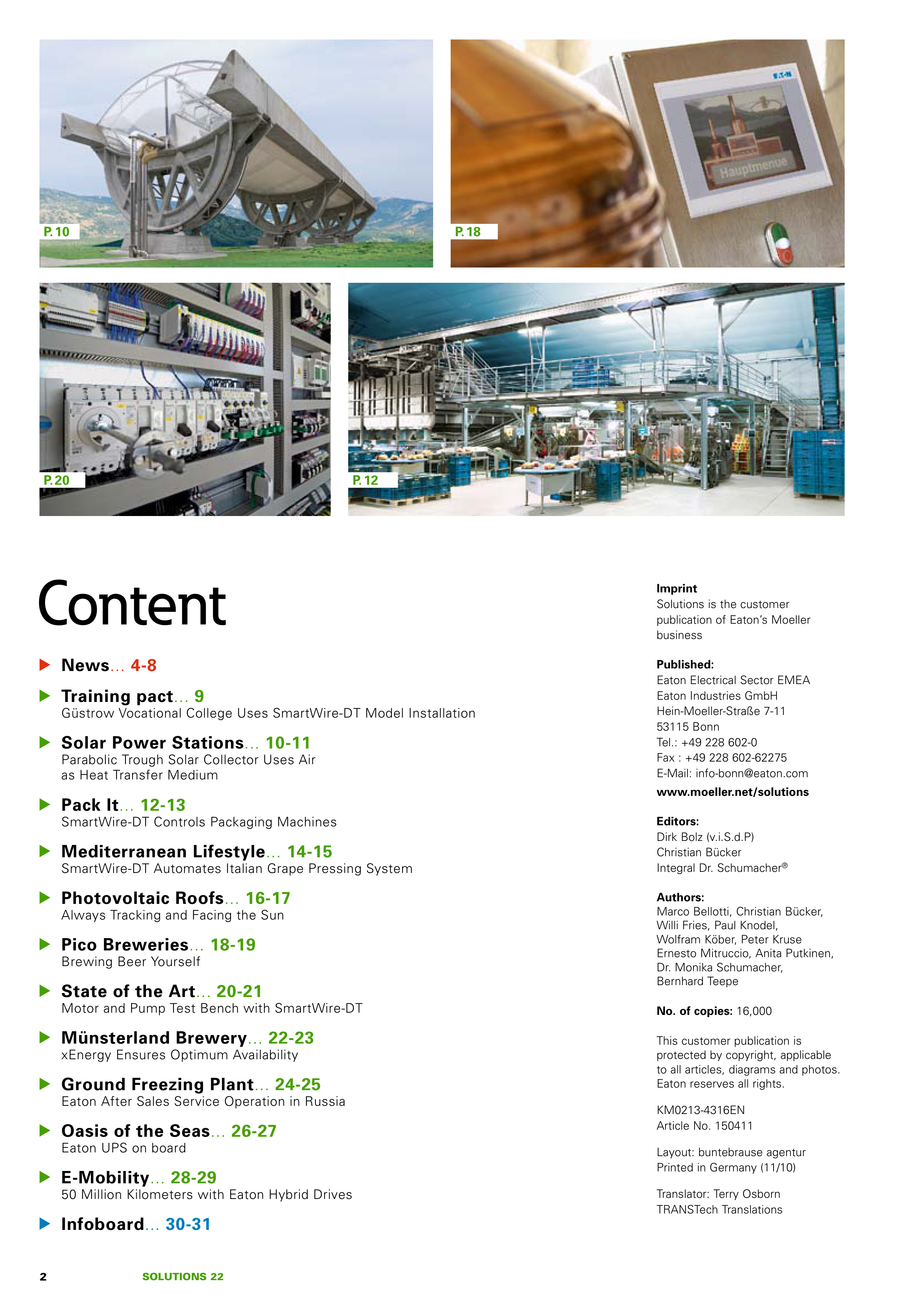 Eaton Electrical Solutions Magazine — page 2