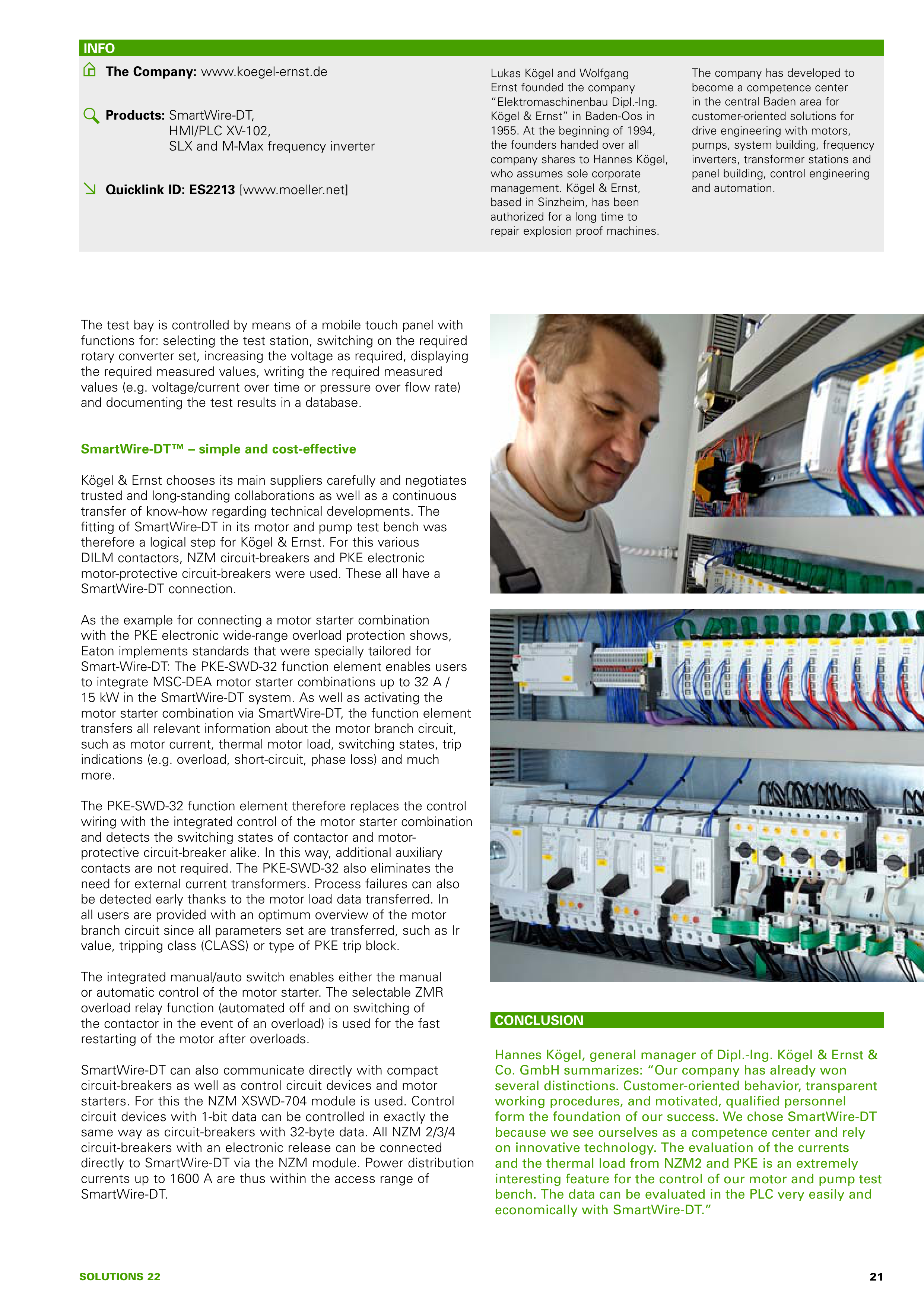 Eaton Electrical Solutions Magazine — page 21