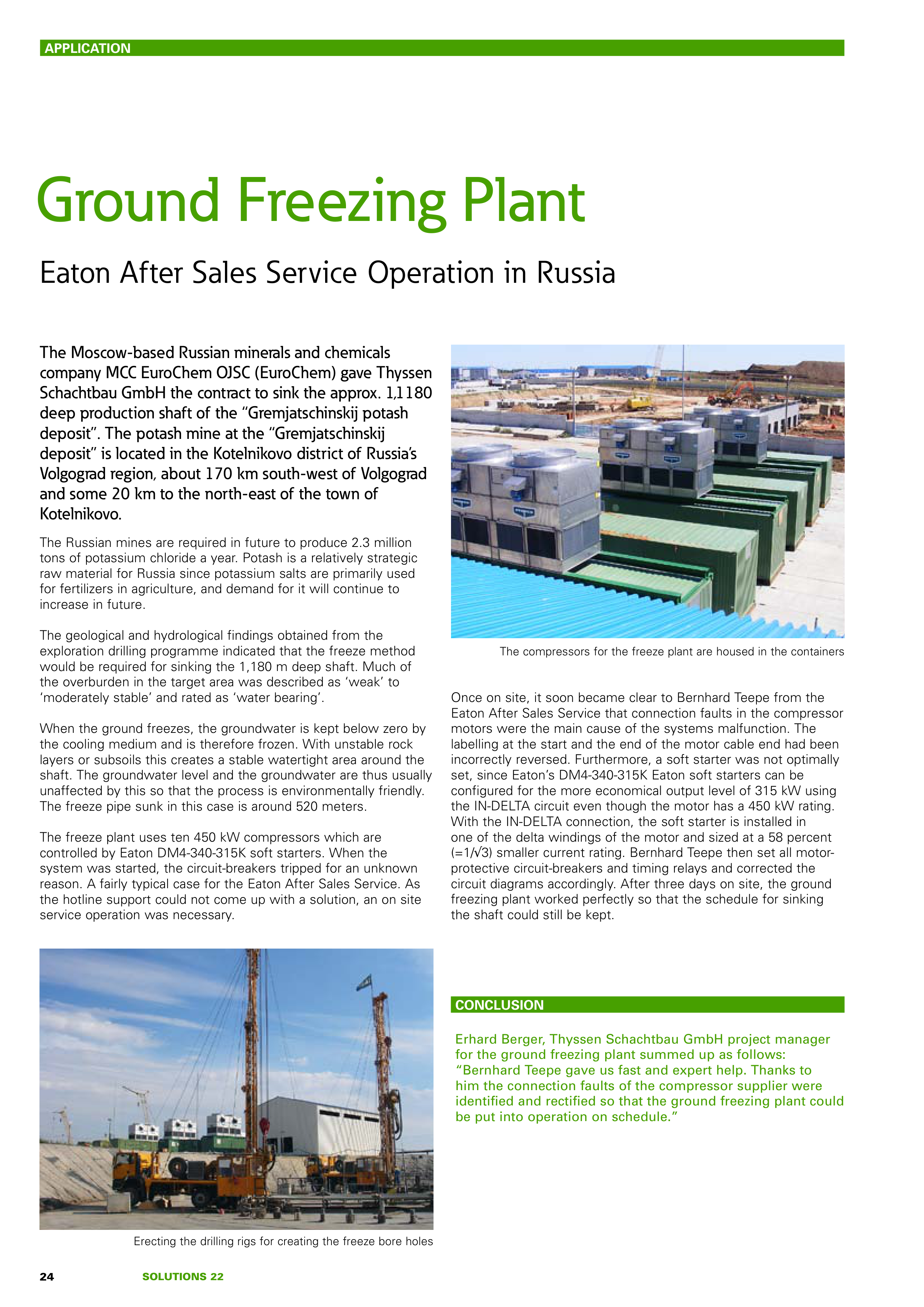 Eaton Electrical Solutions Magazine — page 24