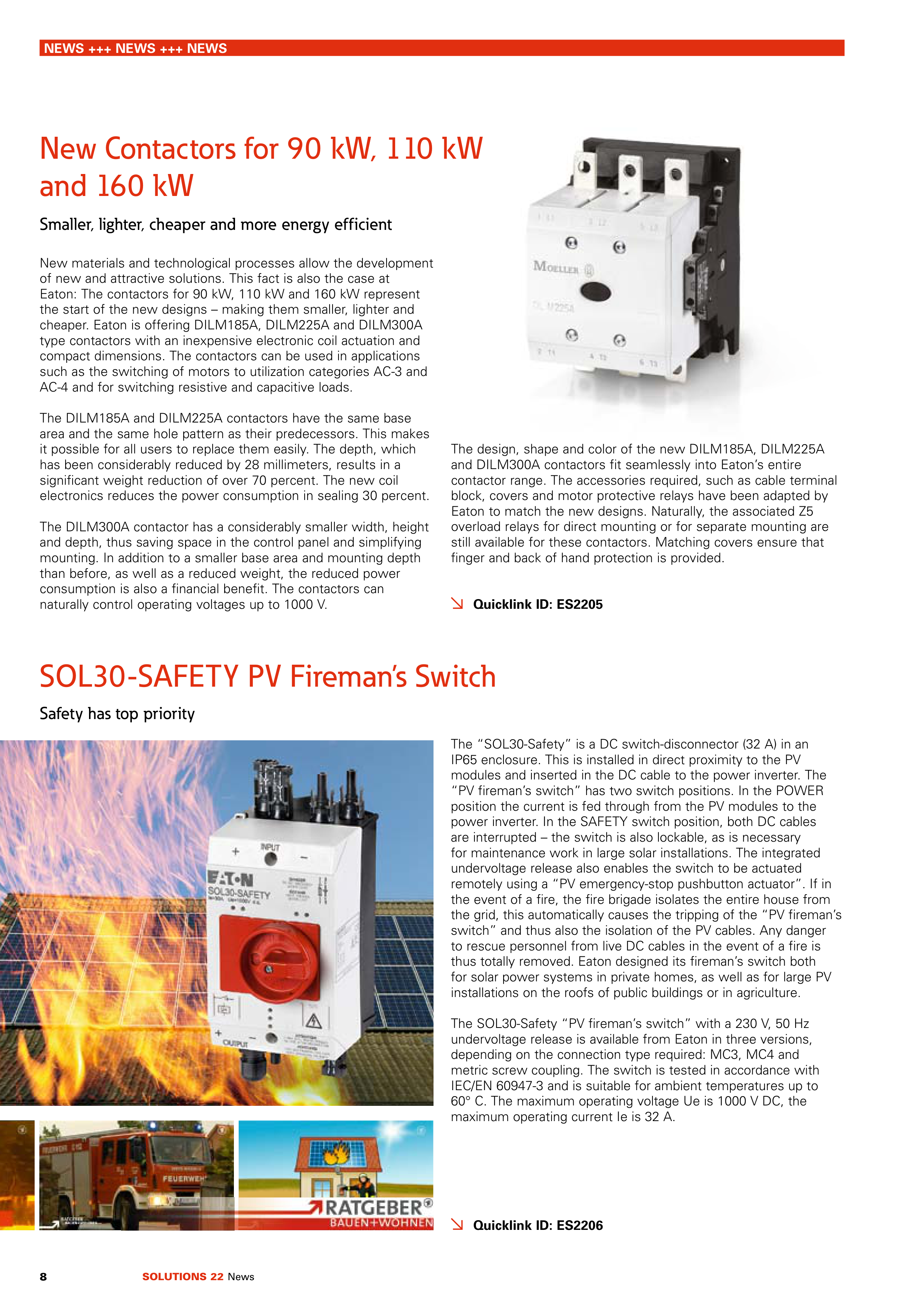Eaton Electrical Solutions Magazine — page 8