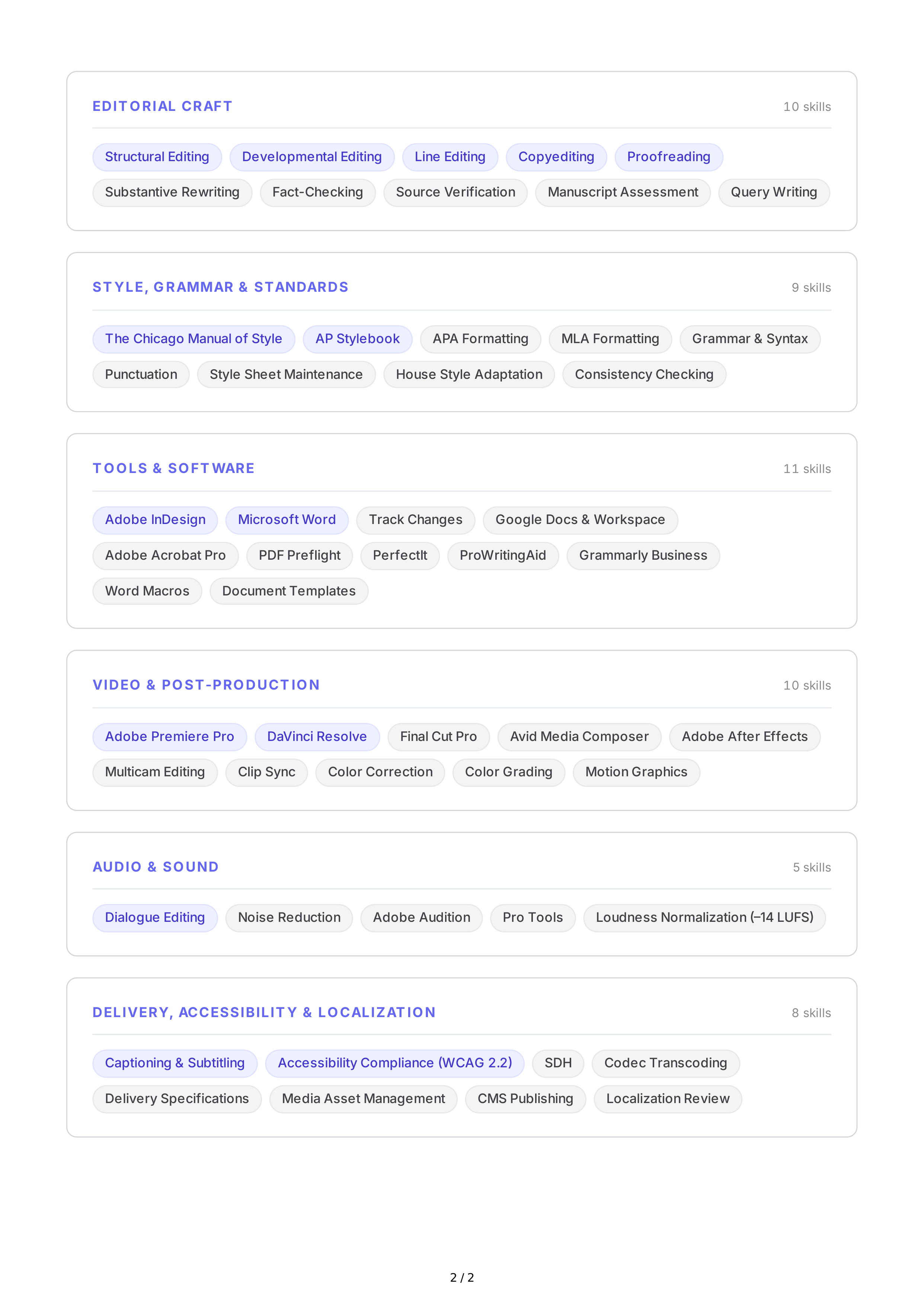 Editing Hard Skills — page 2