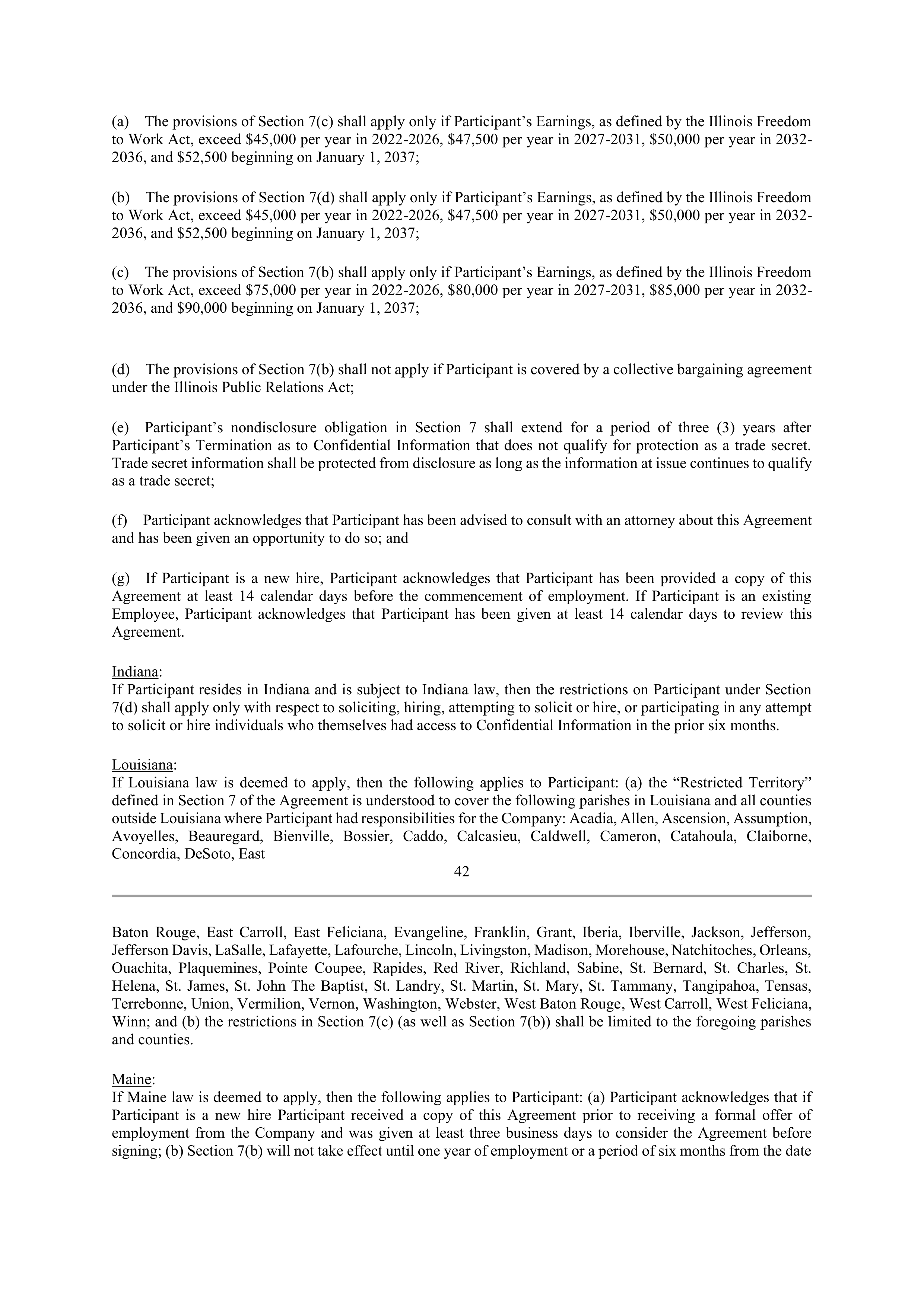 Elevance Health EXECUTIVE AGREEMENT PLAN — page 44