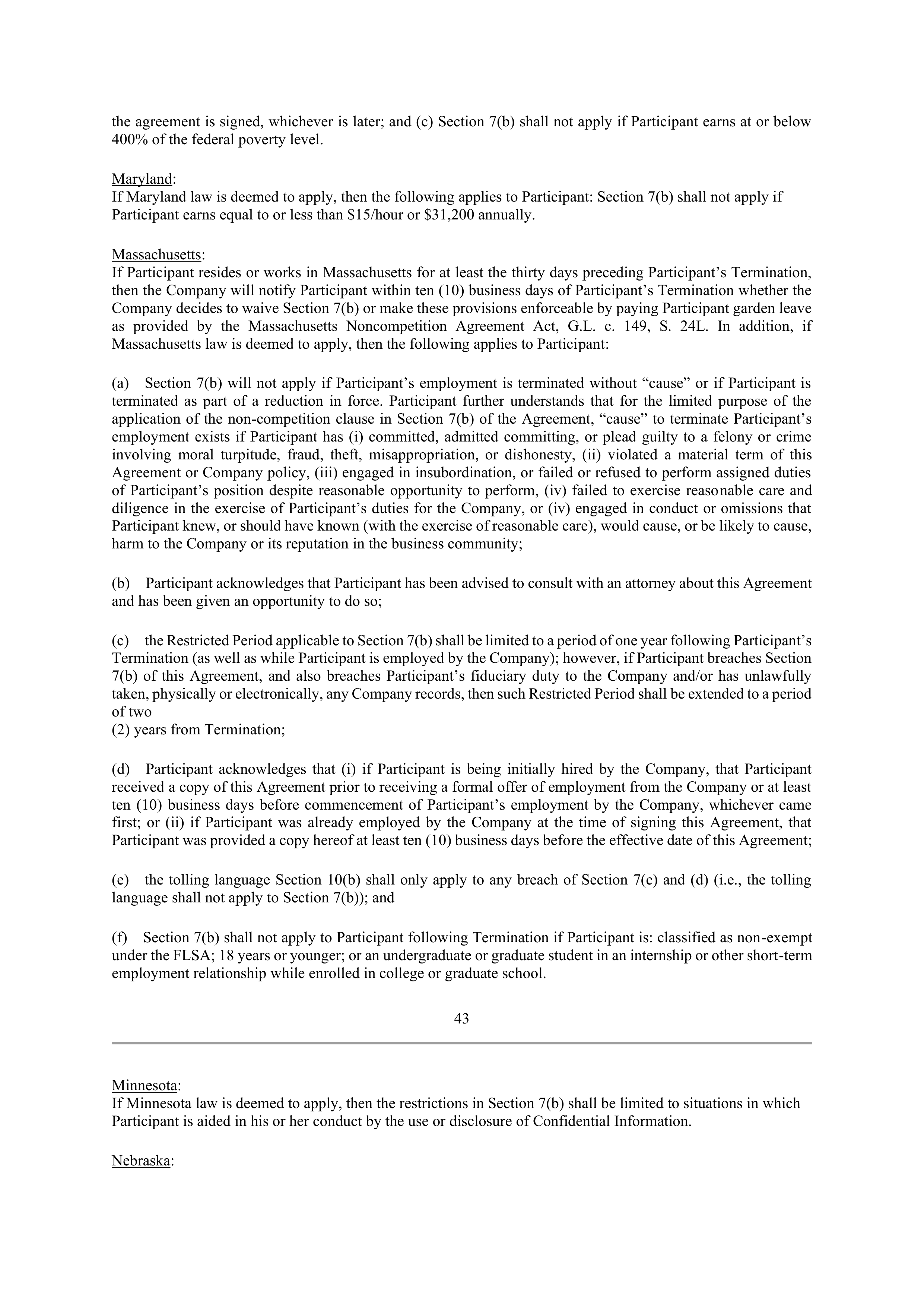 Elevance Health EXECUTIVE AGREEMENT PLAN — page 45