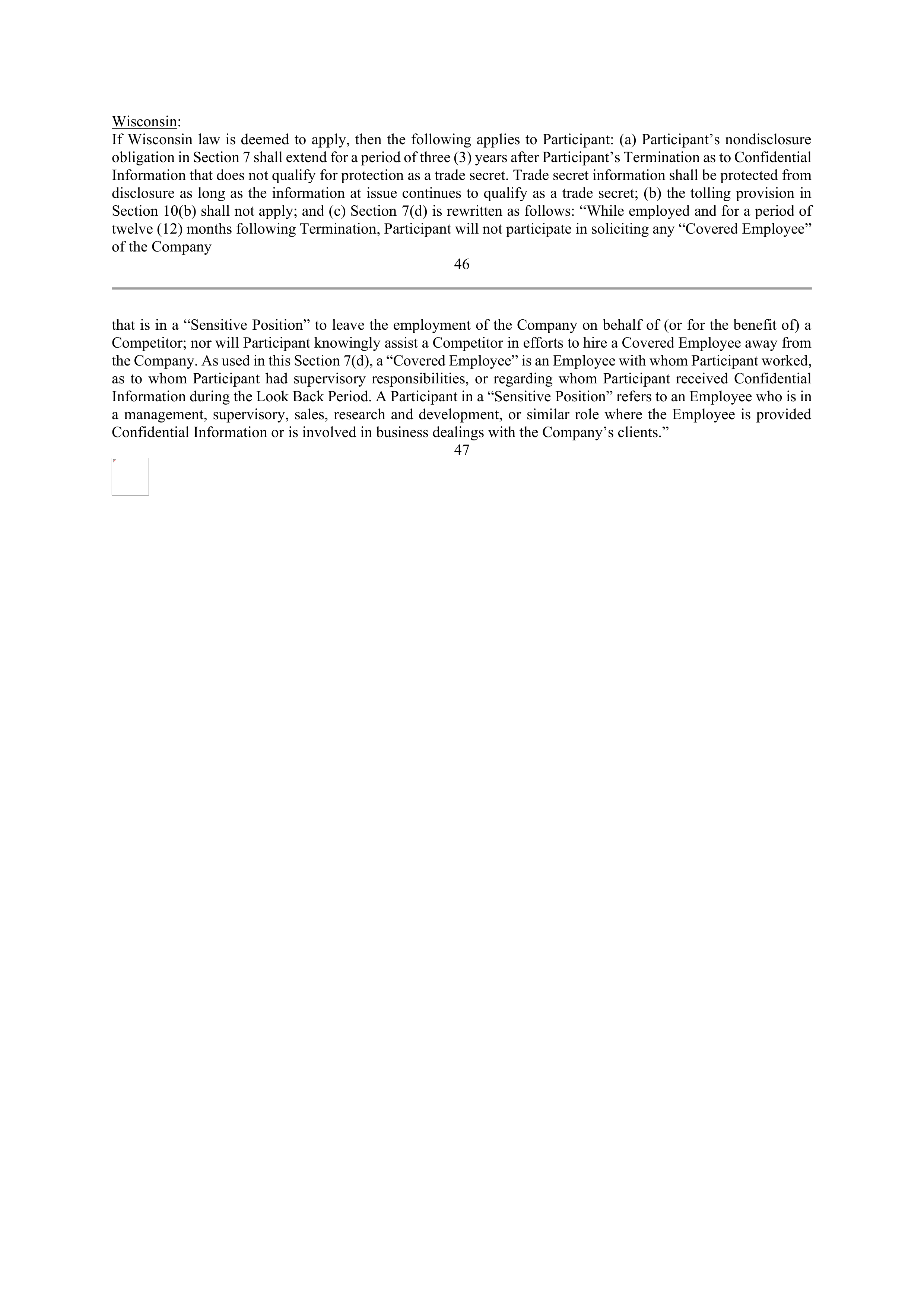 Elevance Health EXECUTIVE AGREEMENT PLAN — page 49