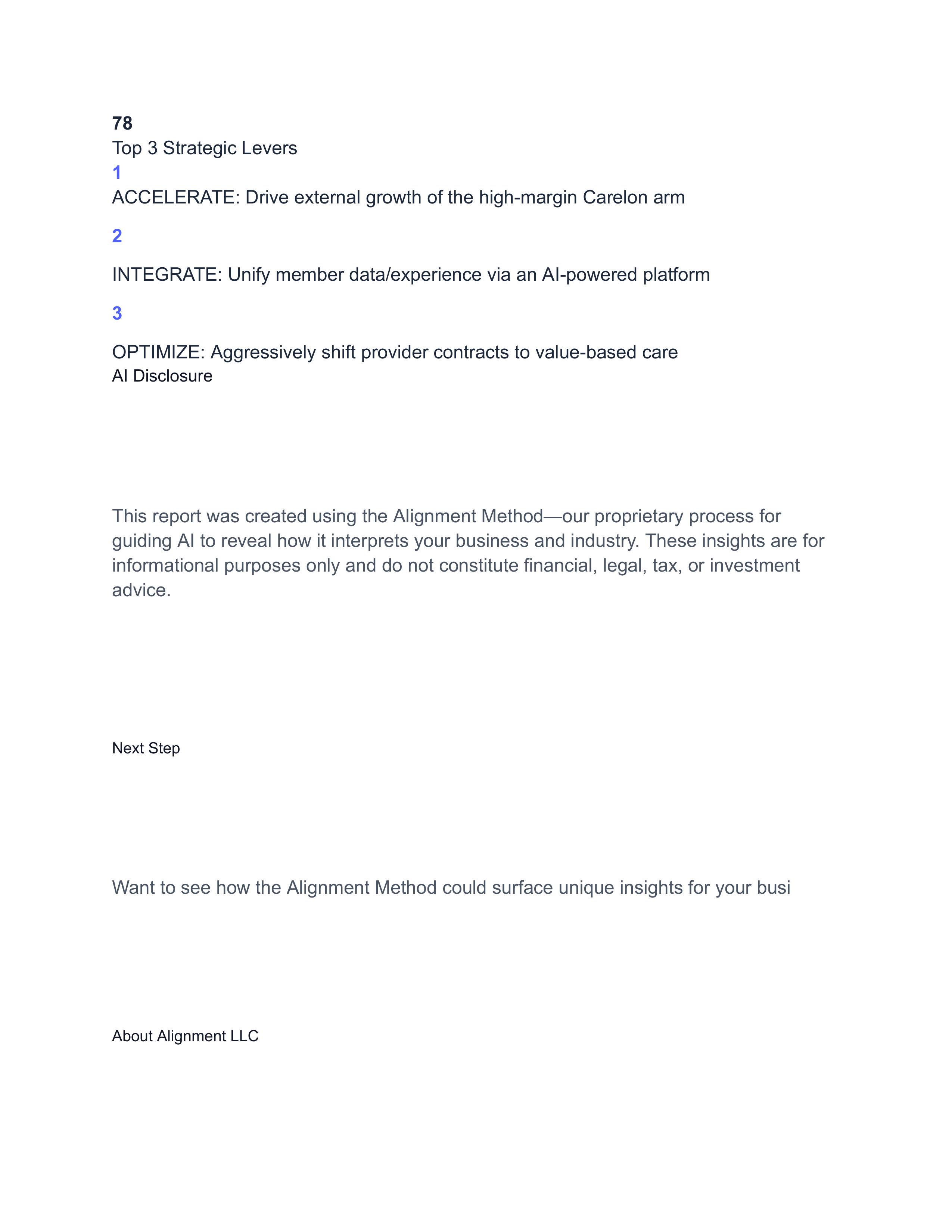 Elevance Health SWOT Analysis  — page 15