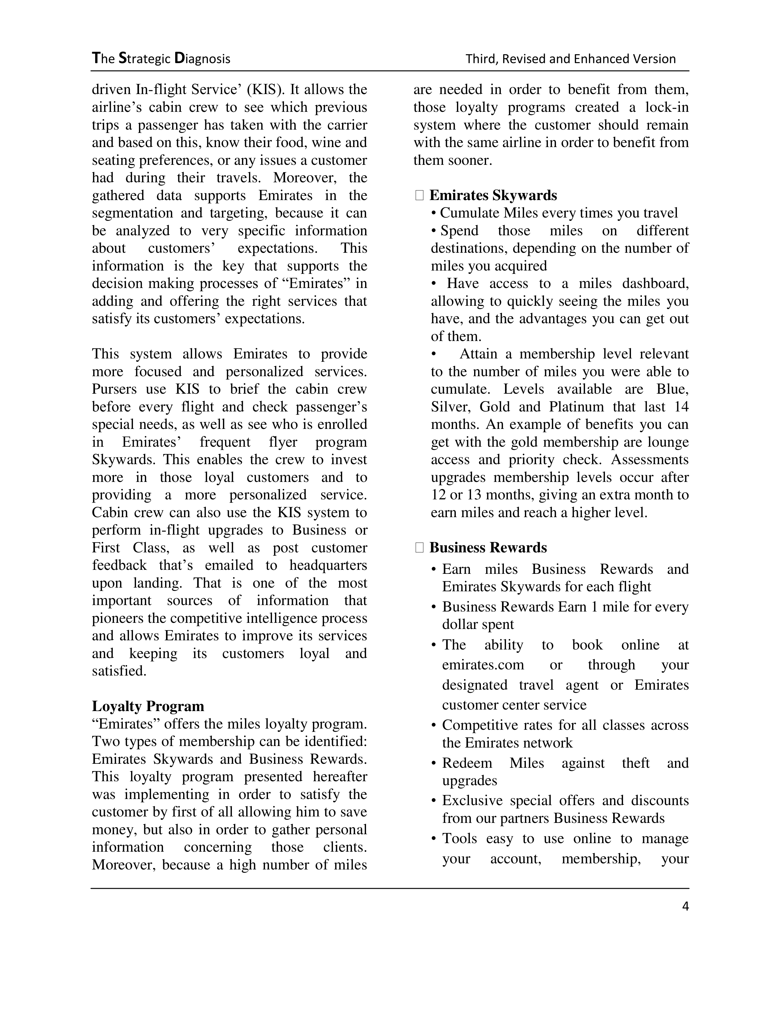 Emirates Marketing Strategy — page 4