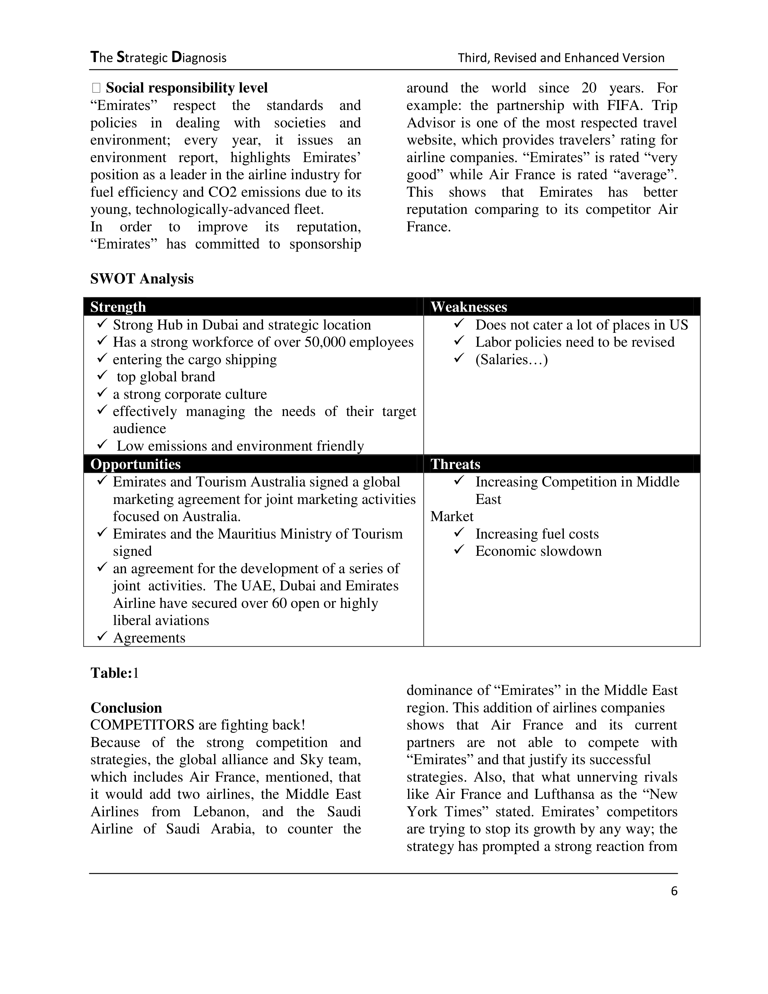 Emirates Marketing Strategy — page 6