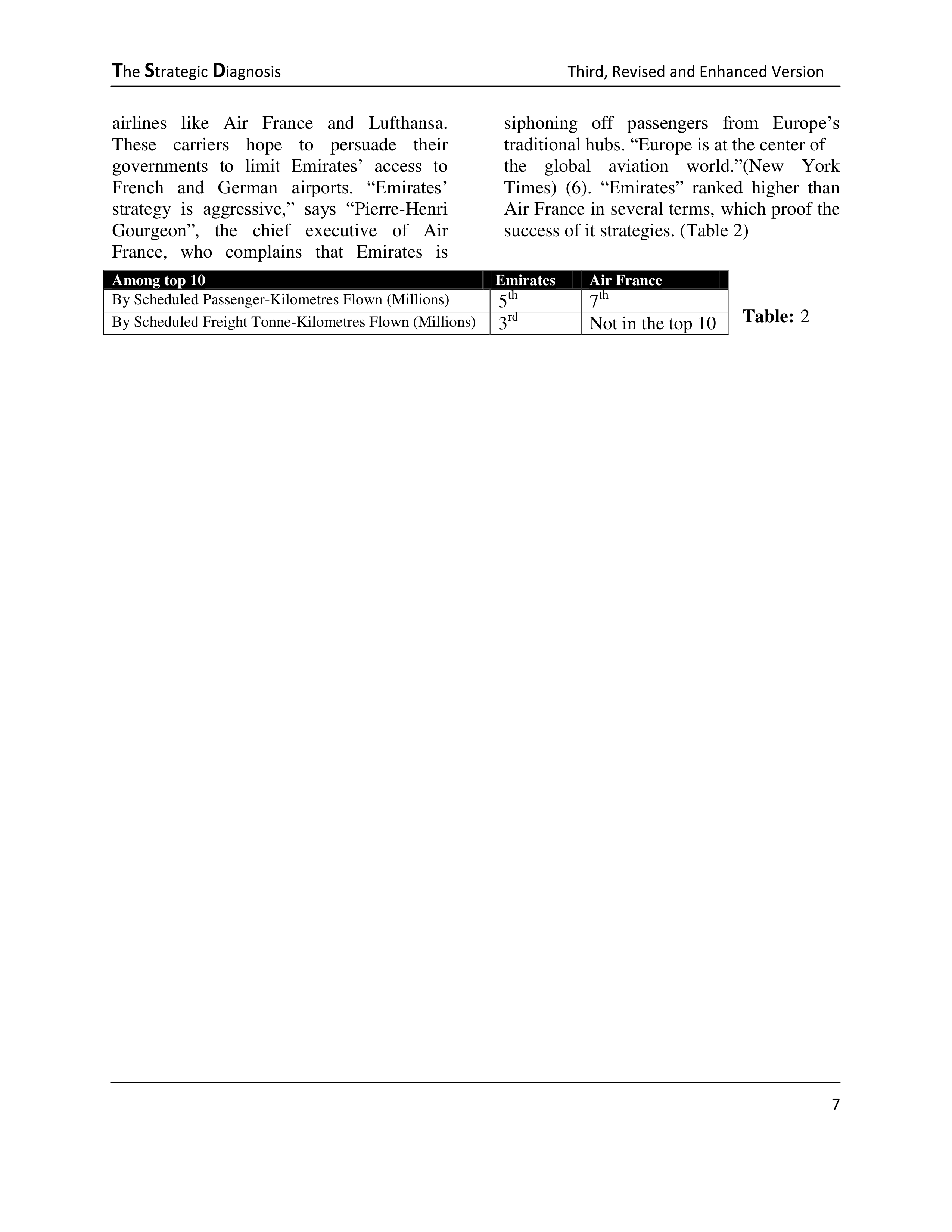 Emirates Marketing Strategy — page 7
