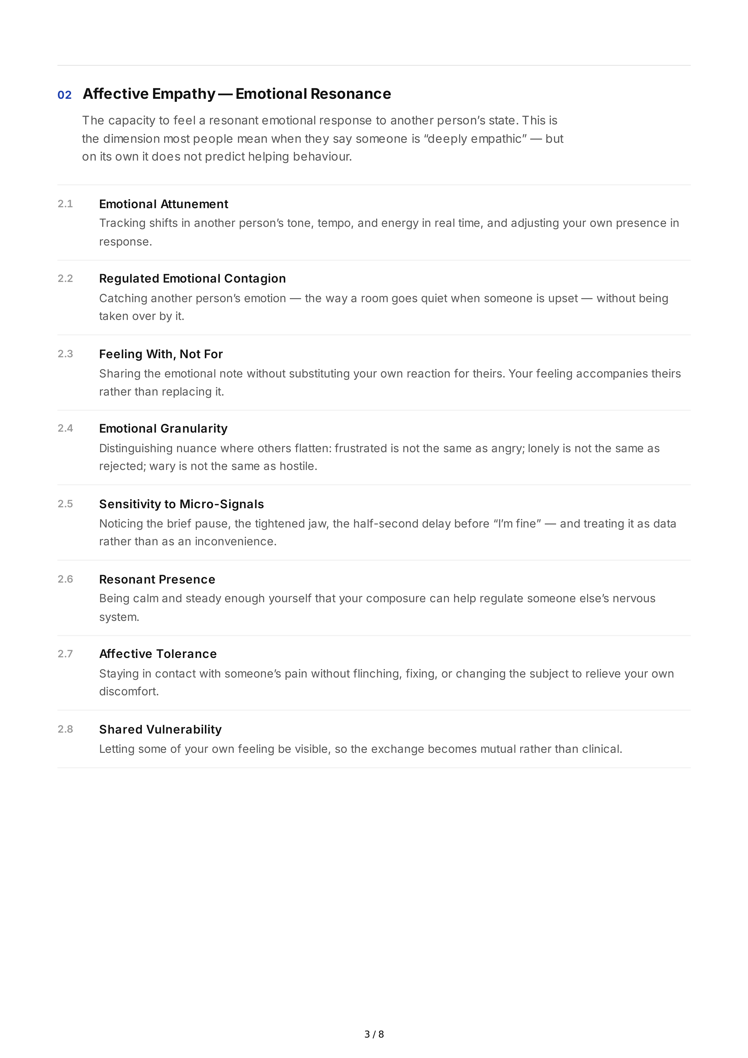 Empathy Personality Traits — page 3