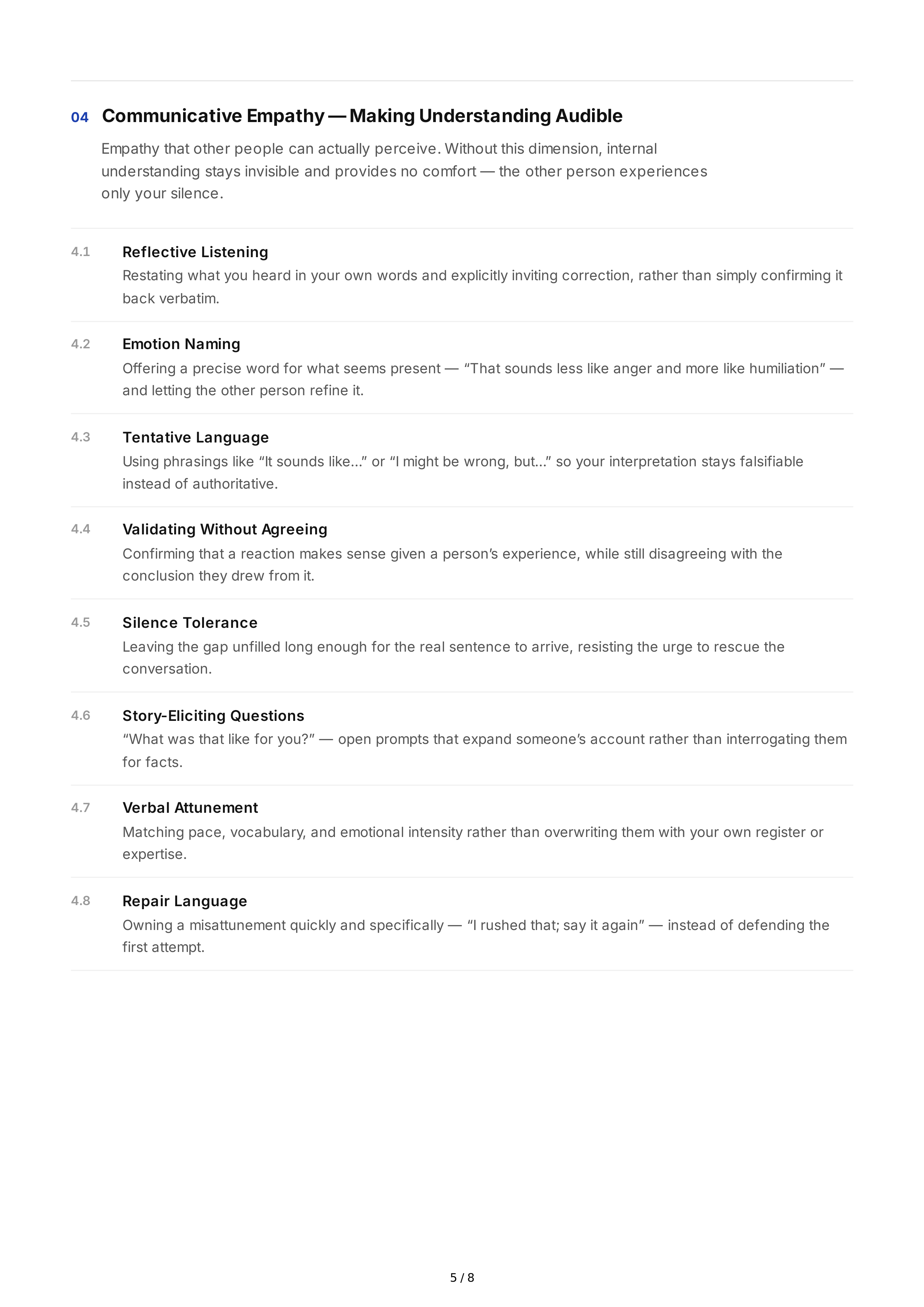 Empathy Personality Traits — page 5
